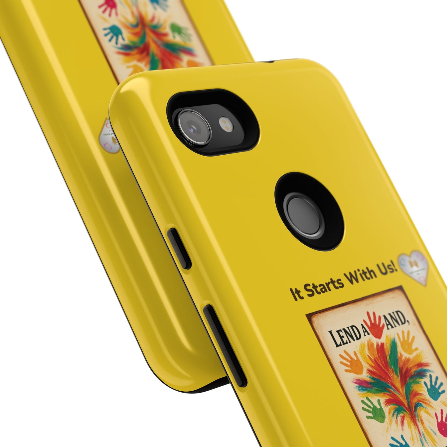 Lend a Hand, Lift a Heart - Phone Case Google Pixel Vol. 2 | "Tech Meets Tenderness."