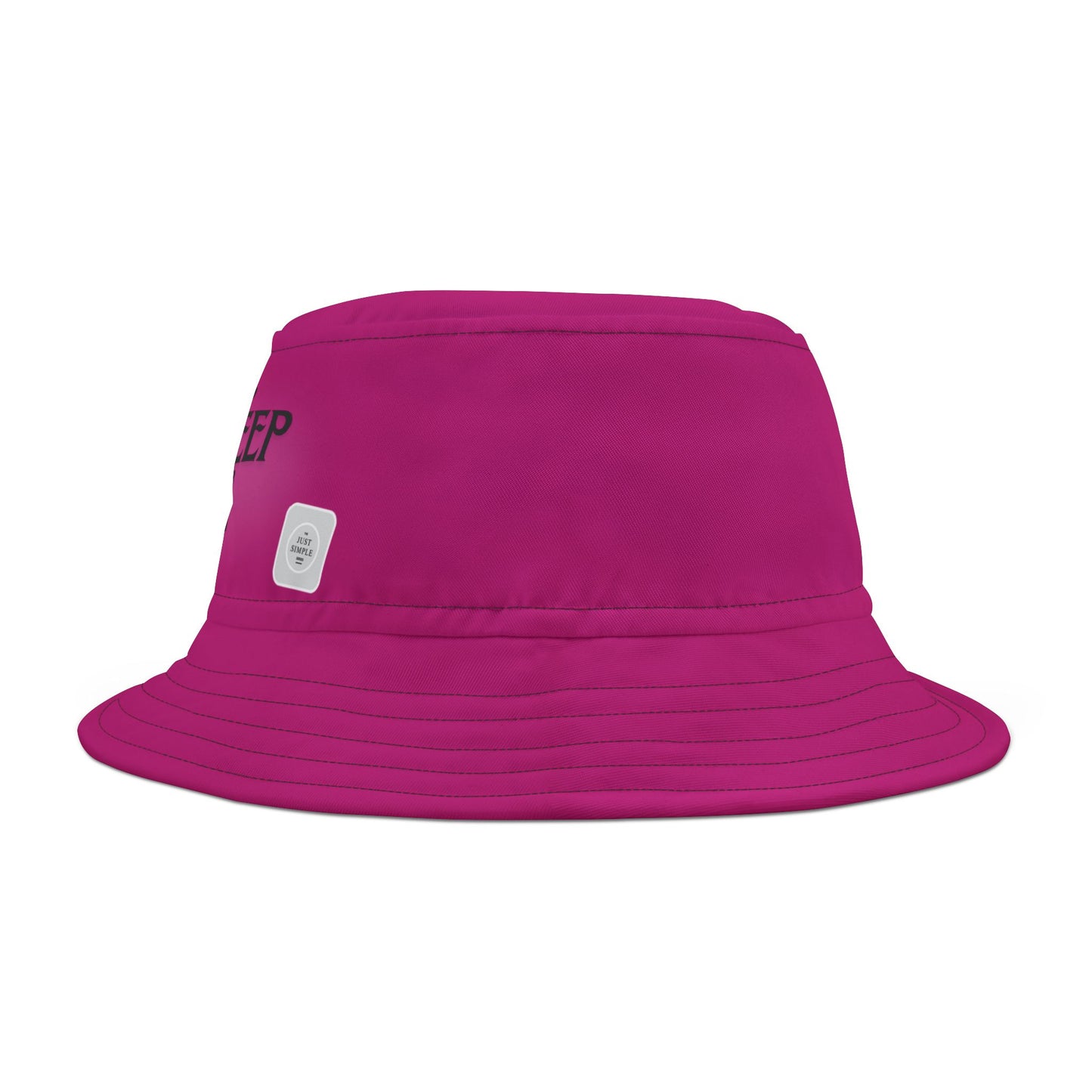 Blessed, Just Keep Going | Unisex Bucket Hat (pink) | The Just Simple Series