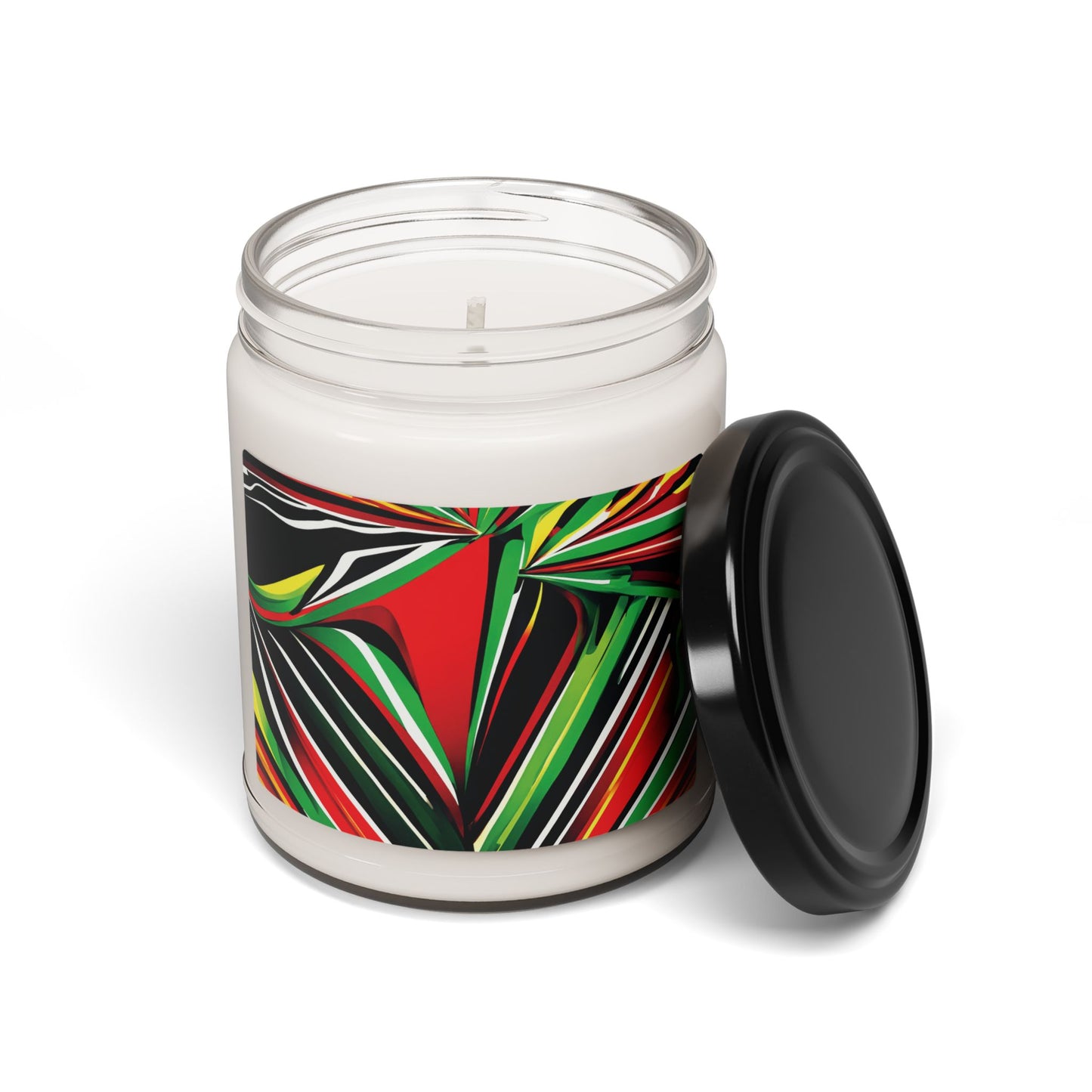 Powerful - Clear Jar 9oz, Soy Candle - Aromatherapy for Peace & Mindfulness