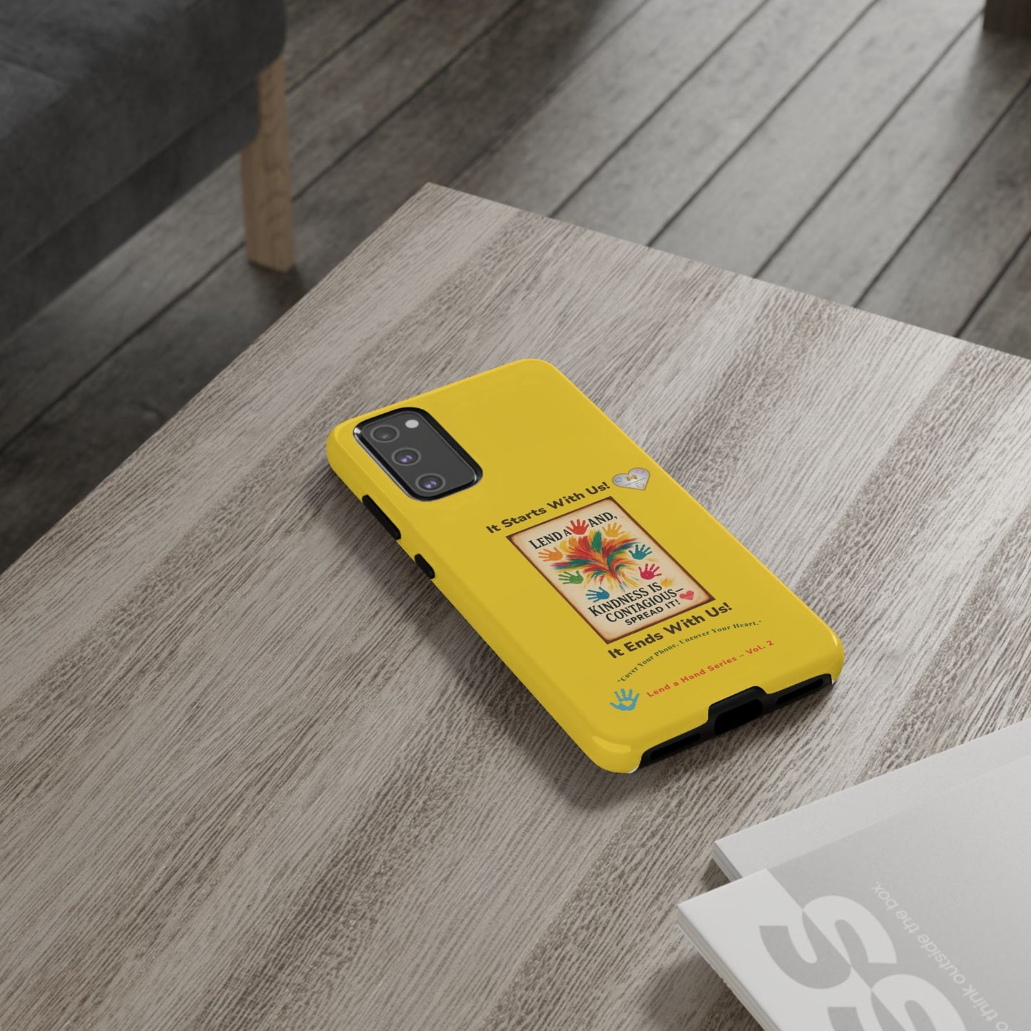 Lend a Hand, Lift a Heart – Phone Case Samsung Vol. 2 | "Cover Your Phone. Uncover Your Heart."