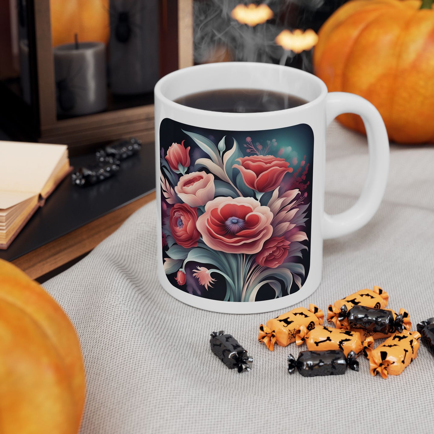 Floral Peace - Ceramic Mug
