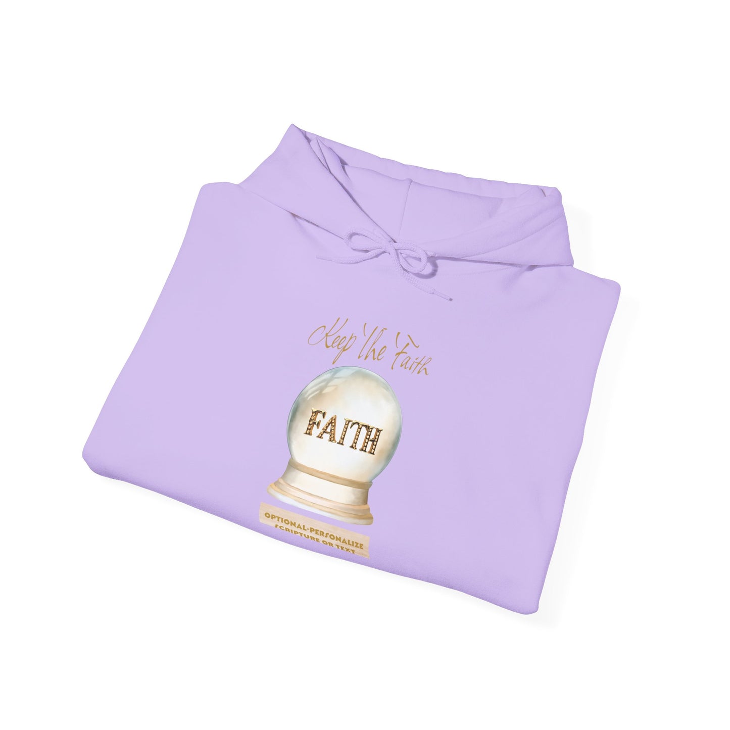 Keep The Faith - Inspirational Graphic Unisex Hoodie