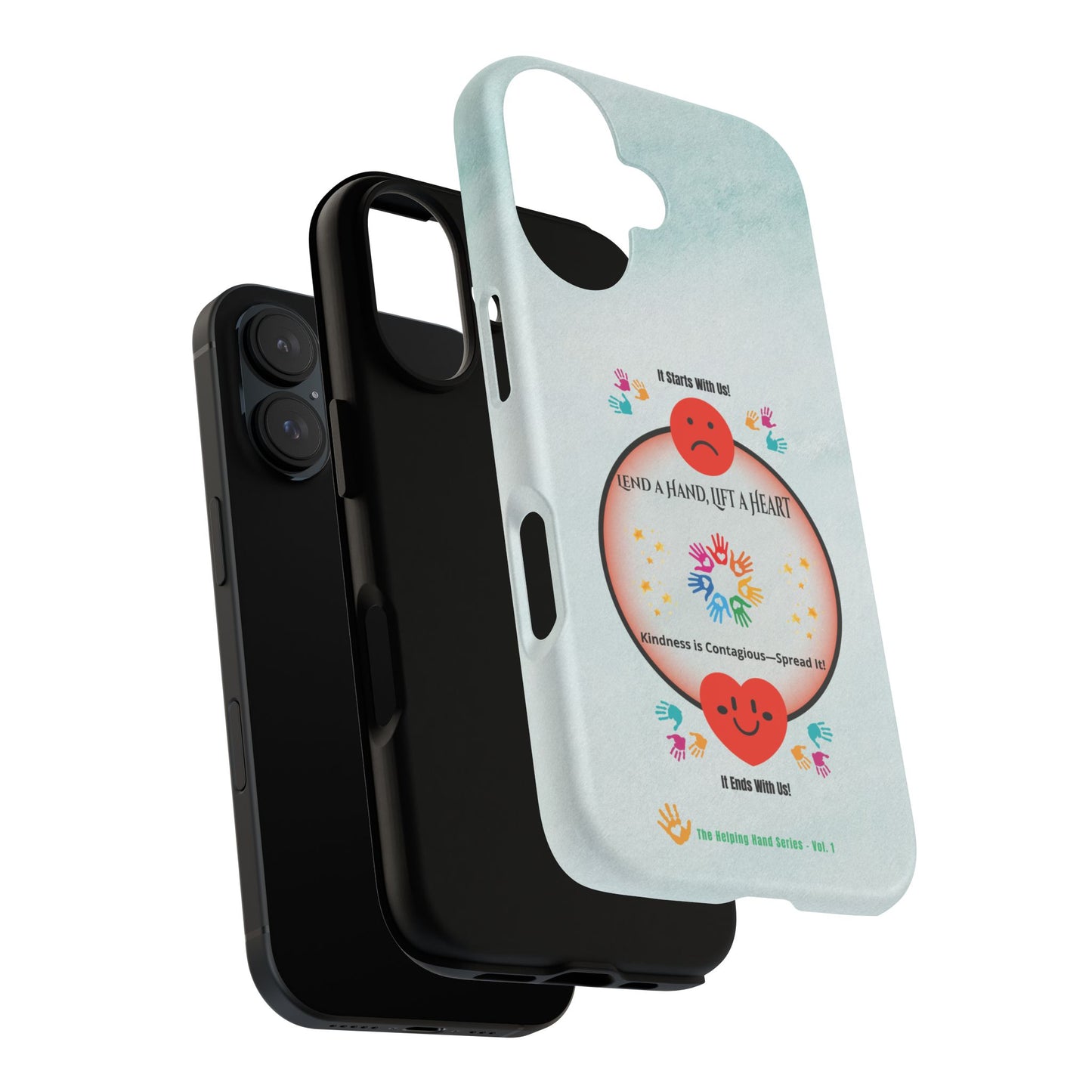 Lend a Hand, Lift a Heart Vol. 1 | Phone Case - iPhone and Google Pixel