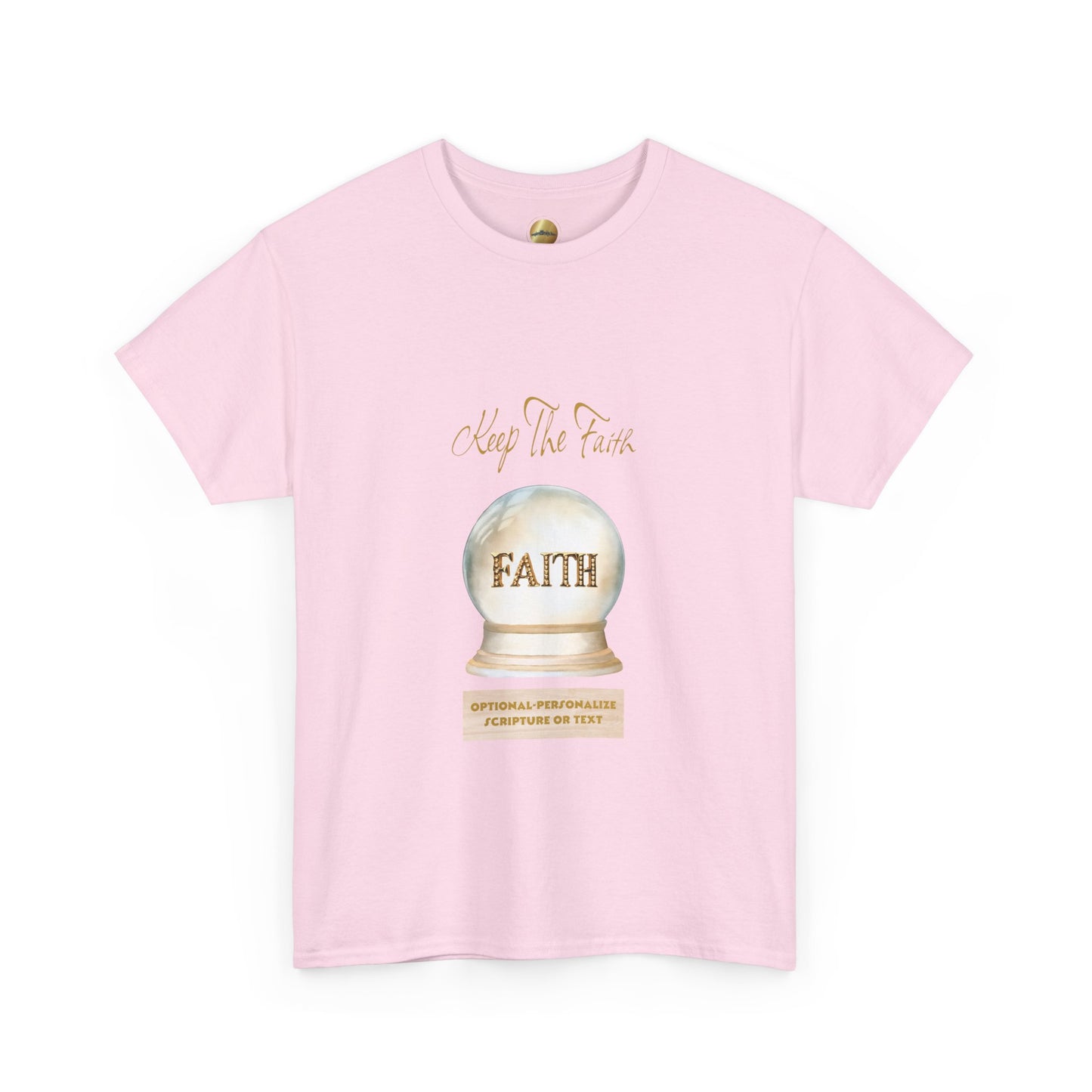 Keep The Faith - Inspirited Unisex Heavy Cotton Tee
