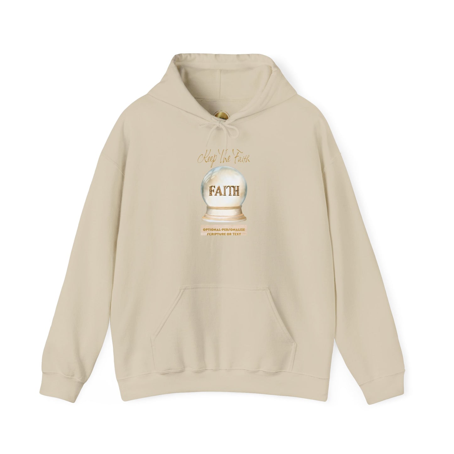 Keep The Faith - Inspirational Graphic Unisex Hoodie