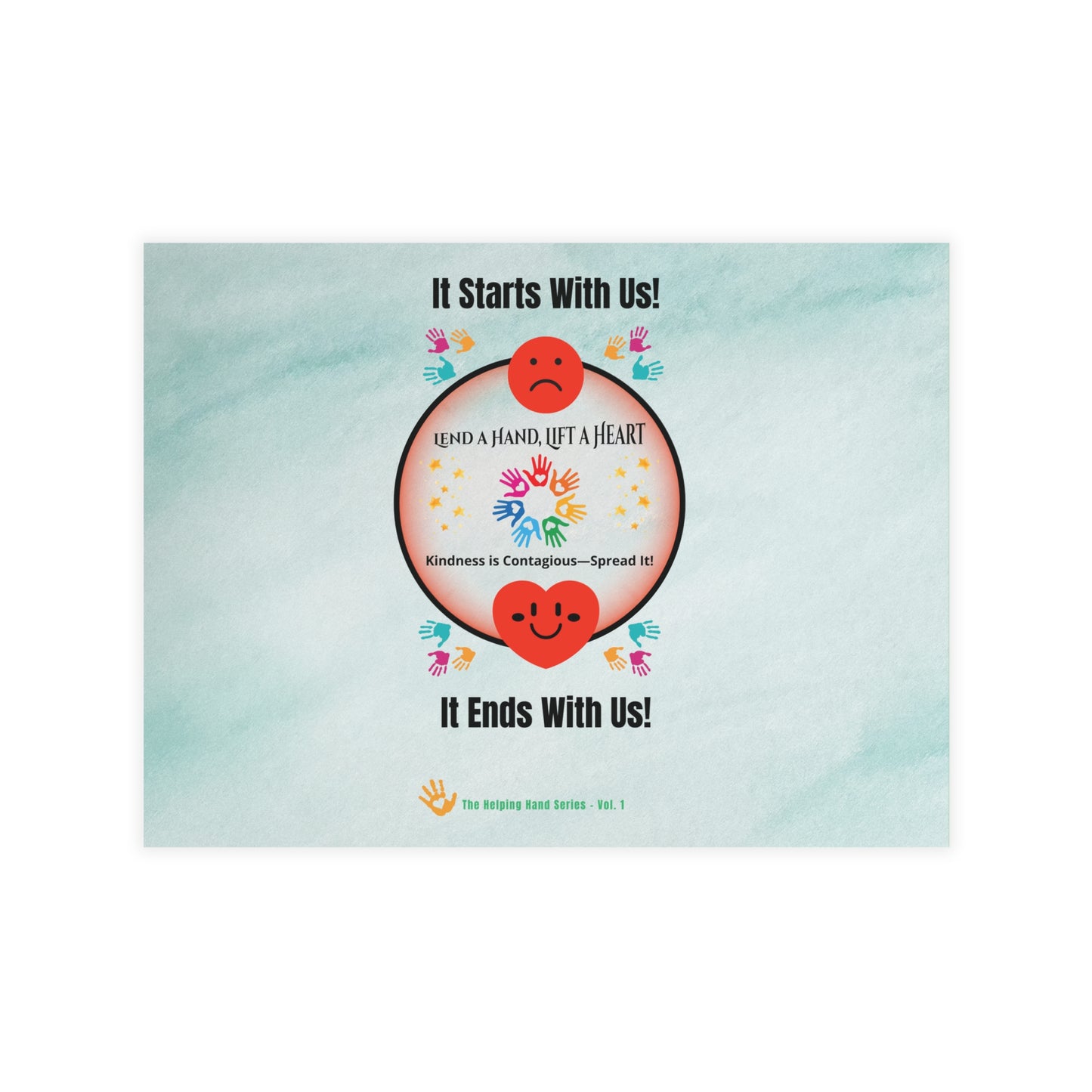 Lend a Hand, Lift a Heart Vol. 1 | Postcards - Horizontal