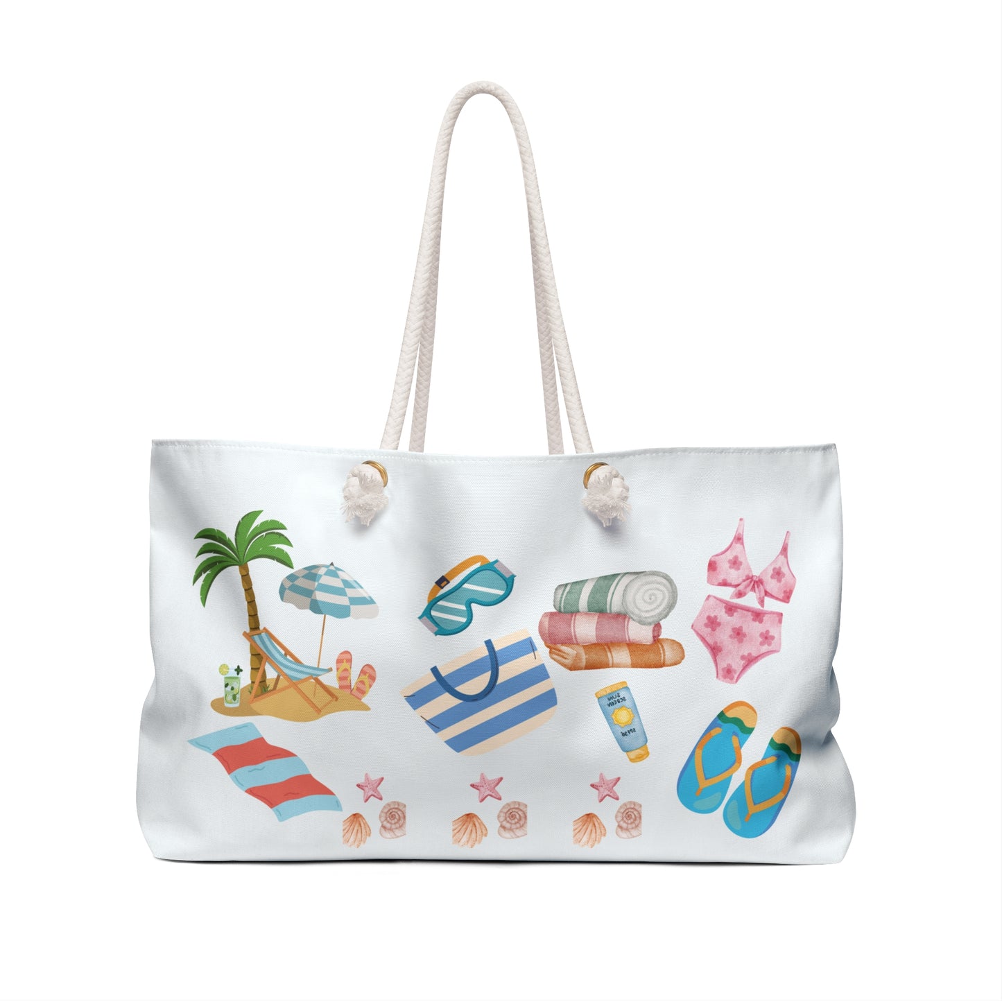 Beach Bag Ready - Weekender Bag for Travel & Special Occasions