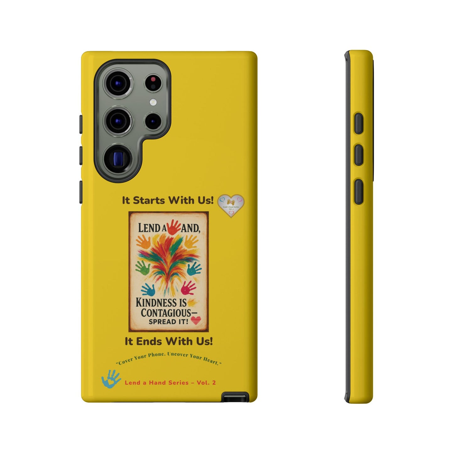 Lend a Hand, Lift a Heart – Phone Case Samsung Vol. 2 | "Cover Your Phone. Uncover Your Heart."