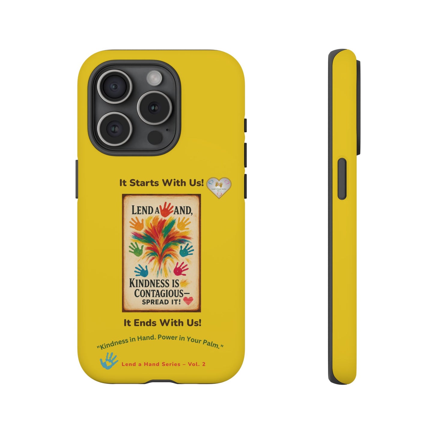 Lend a Hand, Lift a Heart - Phone Case iPhone Vol. 2 | "Kindness in Hand. Power in Your Palm."