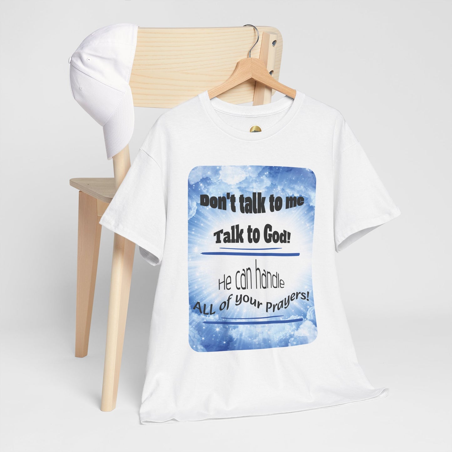 Talk To God - Unisex Heavy Cotton Tee