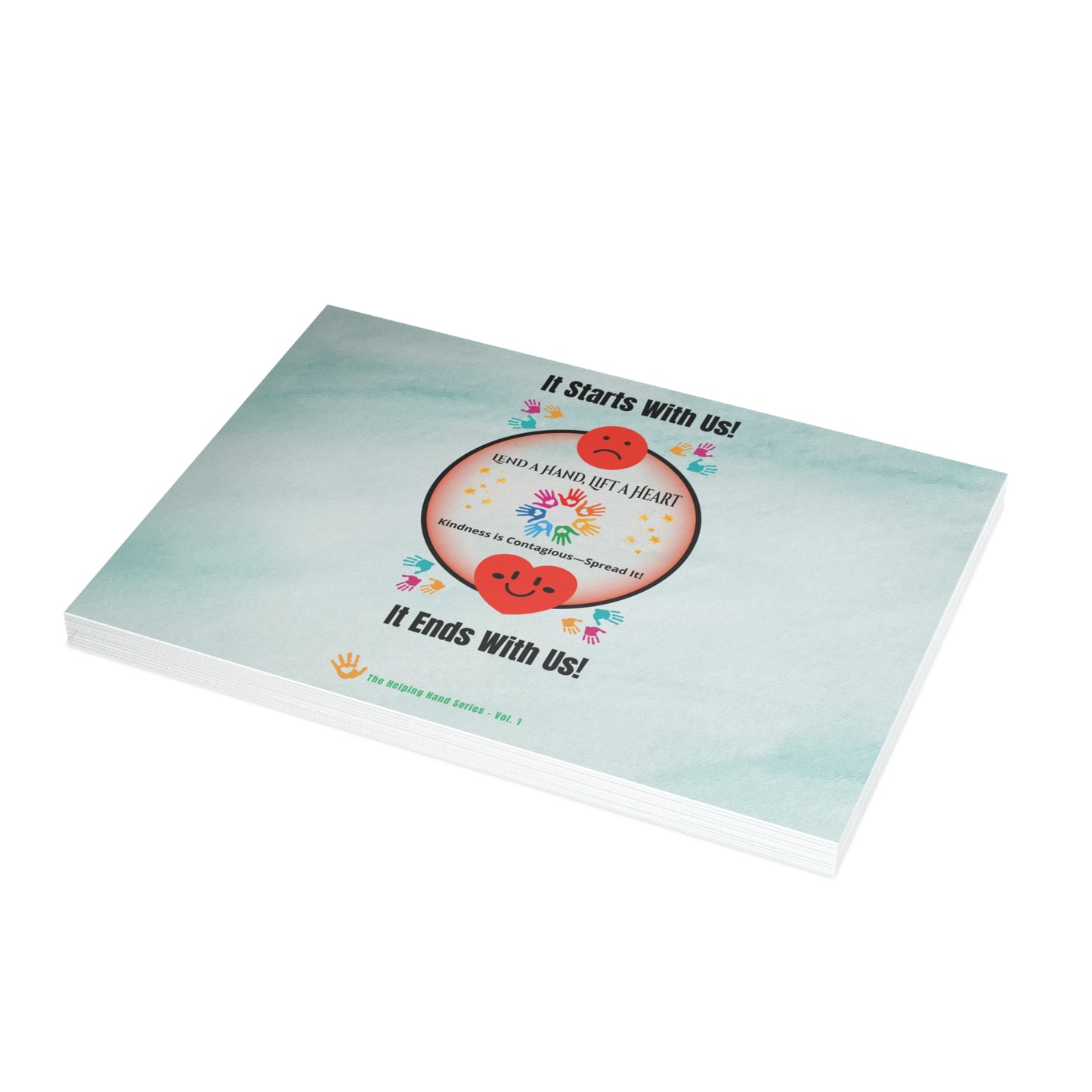Lend a Hand, Lift a Heart Vol. 1 | Postcards - Horizontal