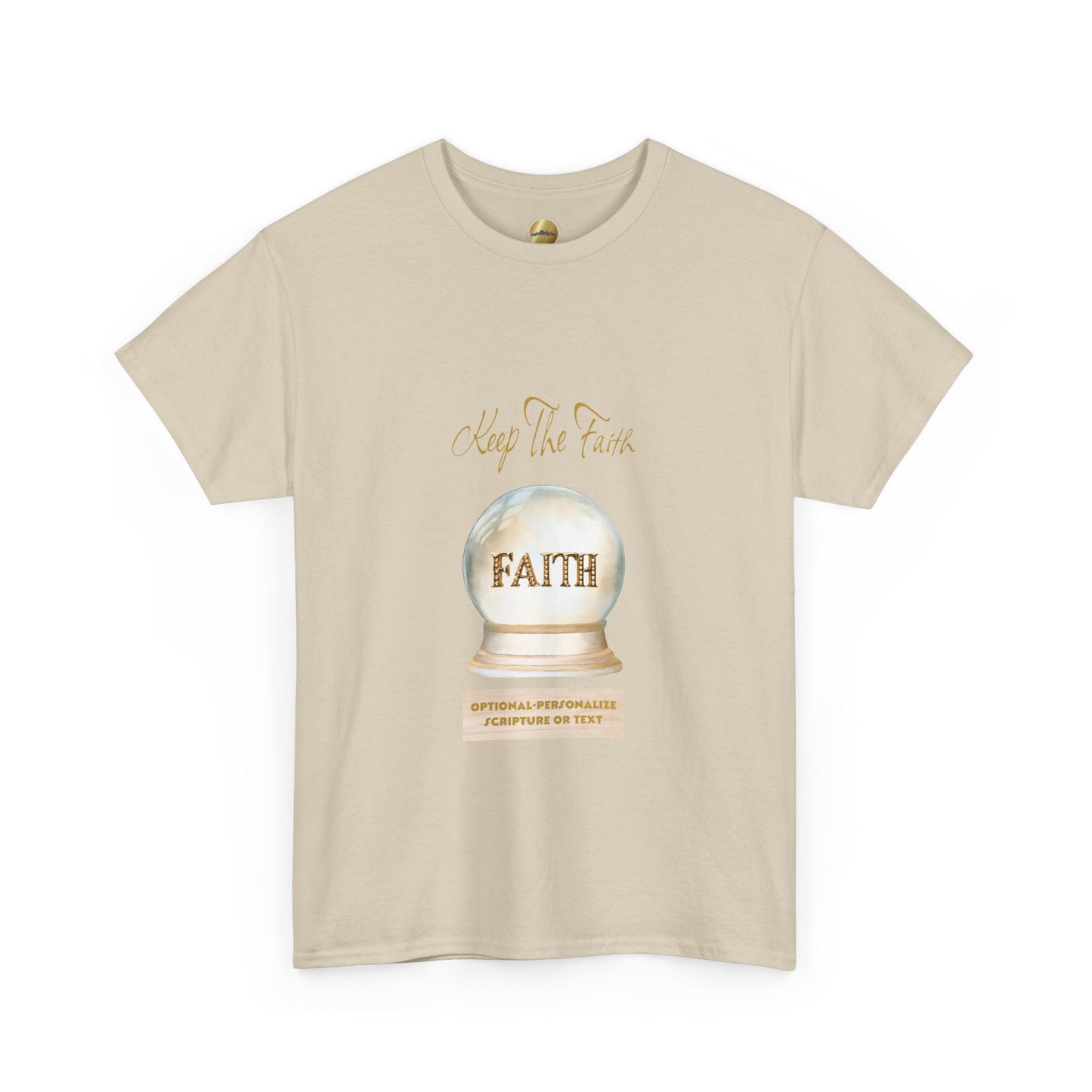 Keep The Faith - Inspirited Unisex Heavy Cotton Tee