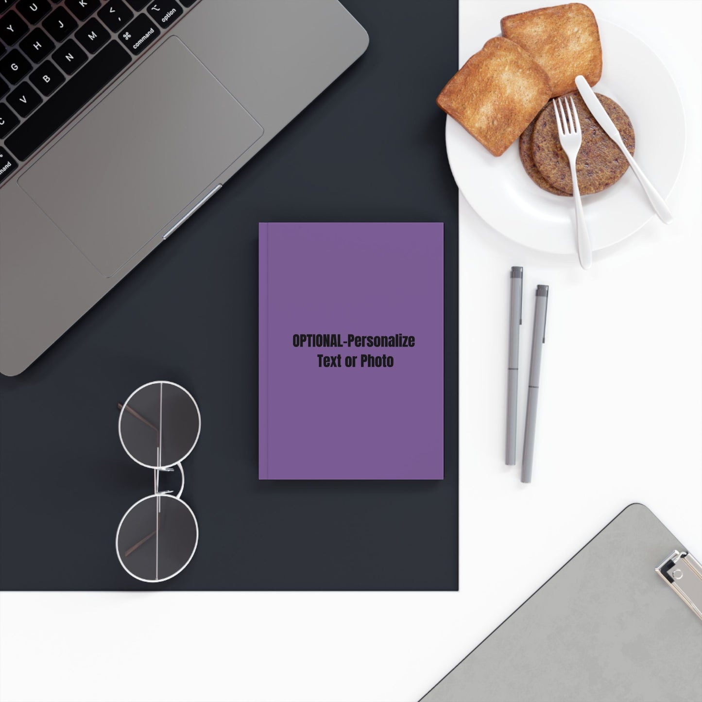 Make-It-Your Own (light purple) | Personalized Hard Backed Journal