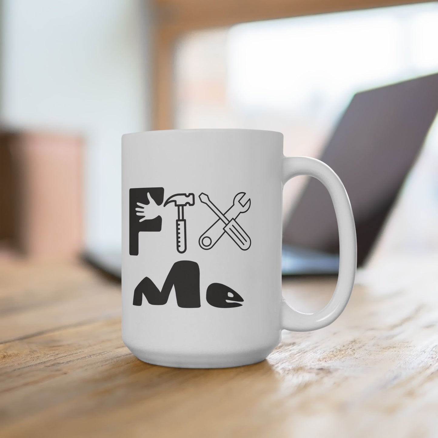 Fix Me (gray) - Ceramic Mug
