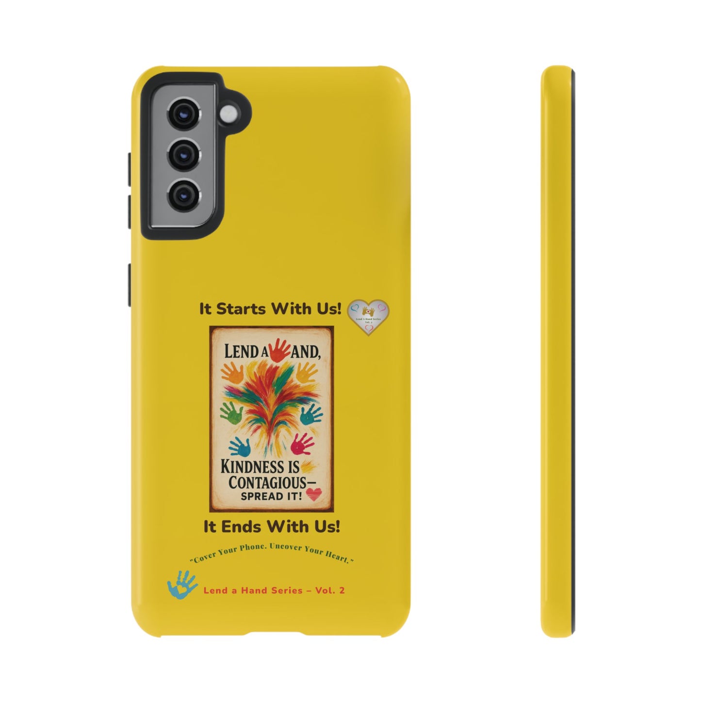 Lend a Hand, Lift a Heart – Phone Case Samsung Vol. 2 | "Cover Your Phone. Uncover Your Heart."