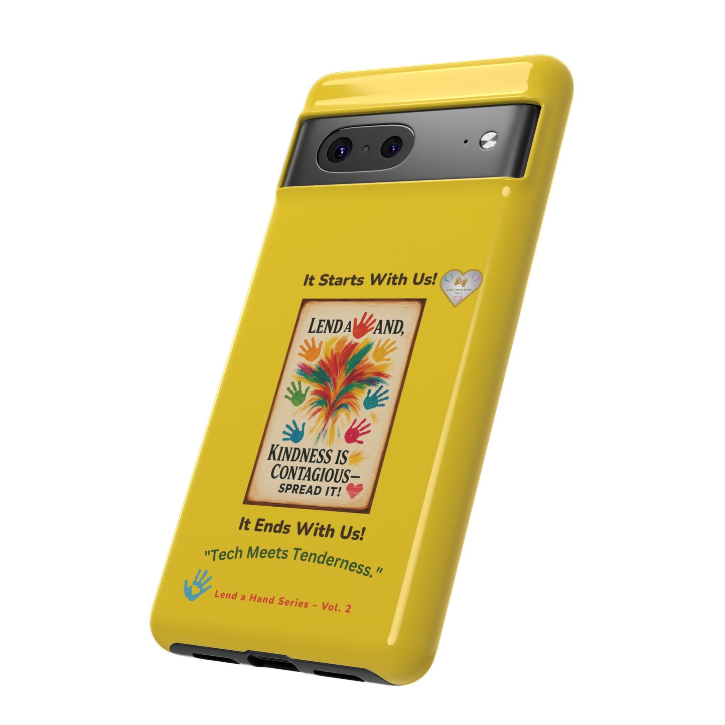 Lend a Hand, Lift a Heart - Phone Case Google Pixel Vol. 2 | "Tech Meets Tenderness."