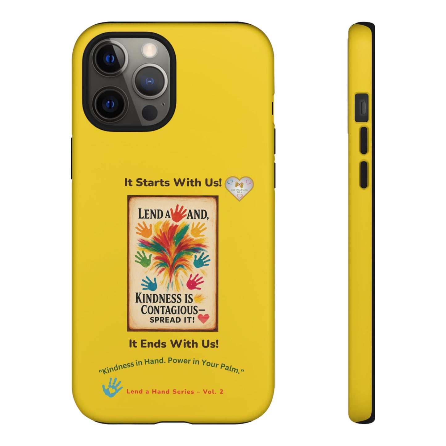 Lend a Hand, Lift a Heart - Phone Case iPhone Vol. 2 | "Kindness in Hand. Power in Your Palm."