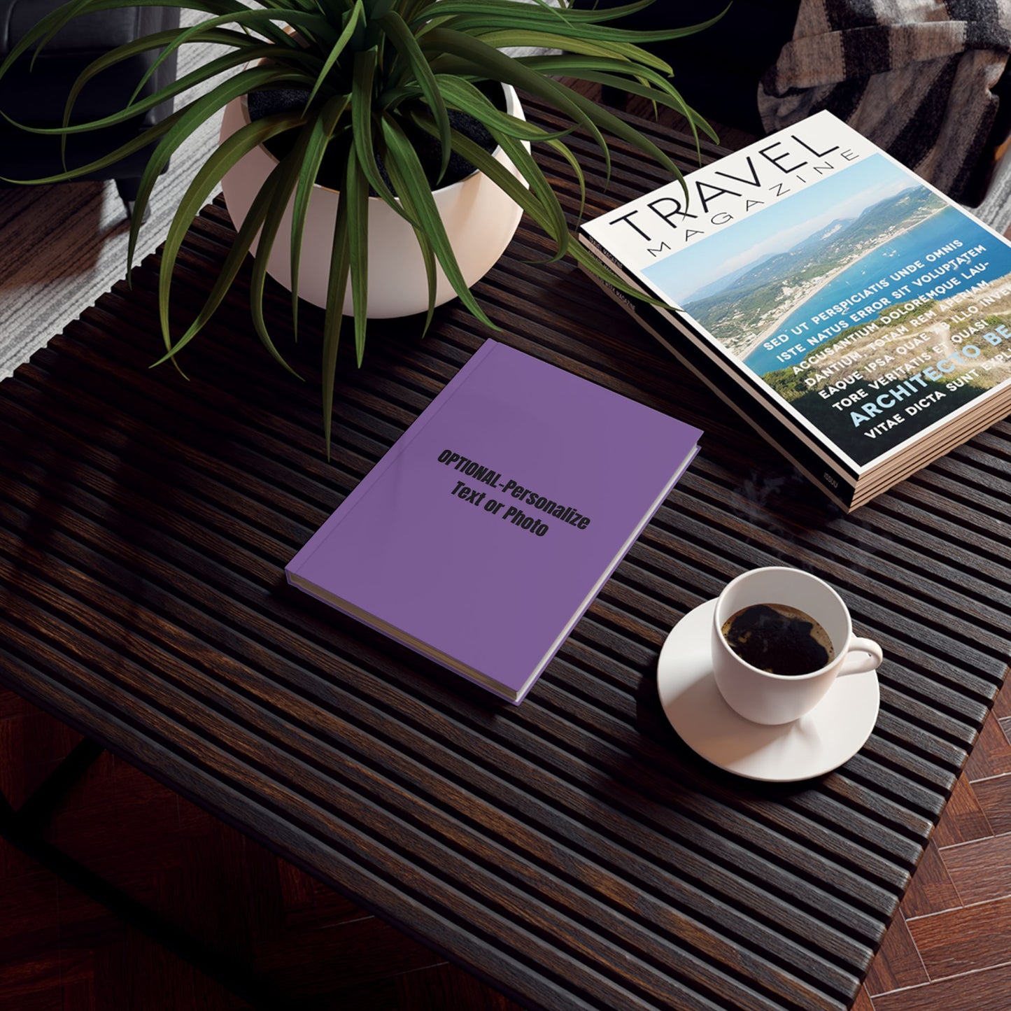 Make-It-Your Own (light purple) | Personalized Hard Backed Journal
