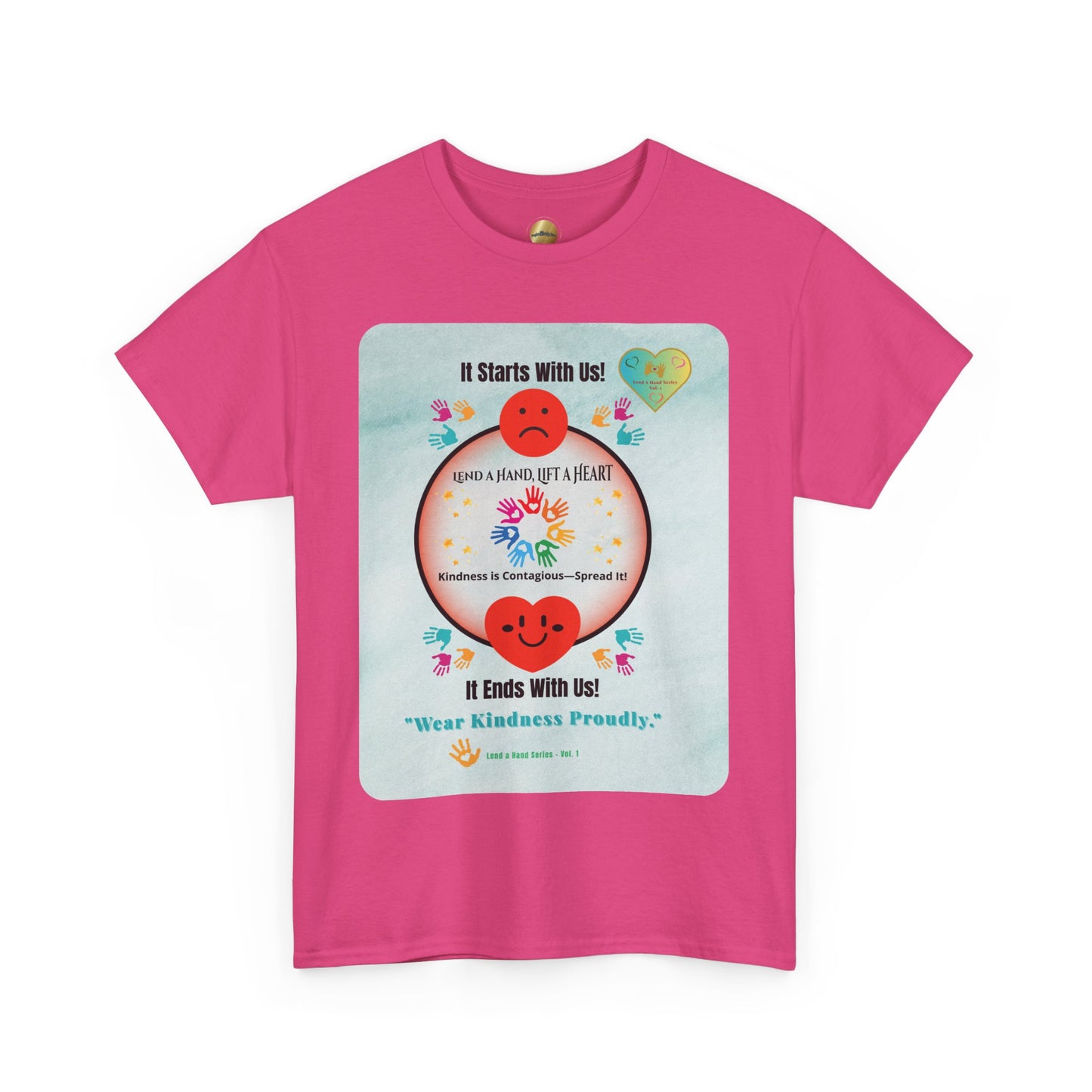 Lend a Hand, Lift a Heart - T-Shirt | "Wear Kindness Proudly."