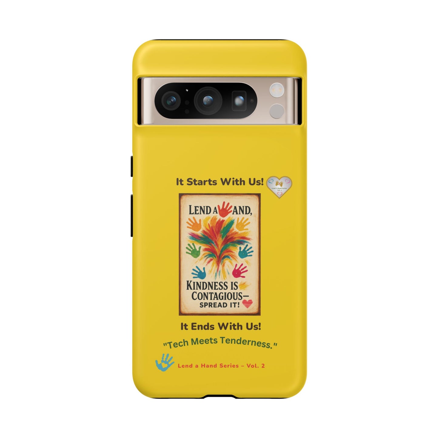 Lend a Hand, Lift a Heart - Phone Case Google Pixel Vol. 2 | "Tech Meets Tenderness."