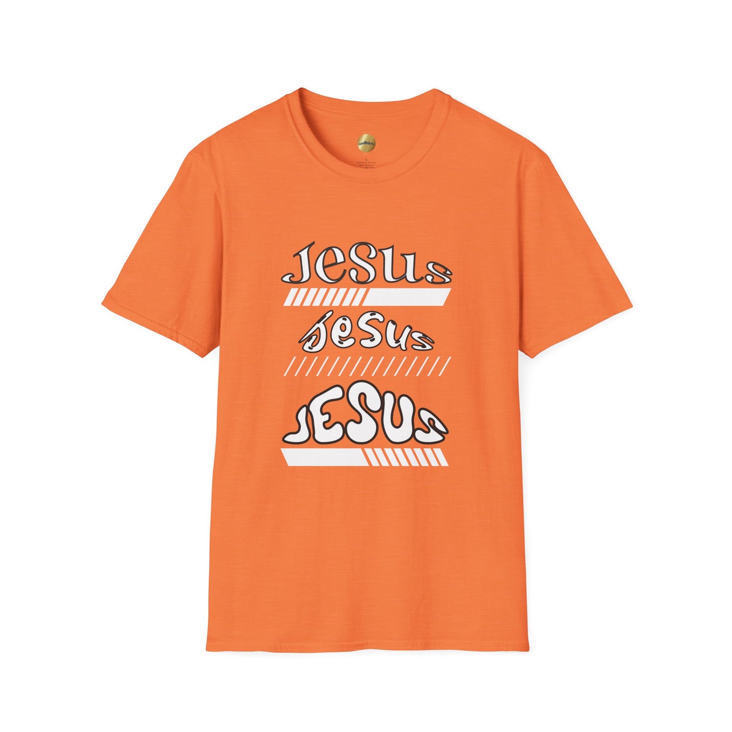 Jesus, Jesus, Jesus - 100% Cotton, Lightweight Fabric, Classic Fit, Crew Neckline