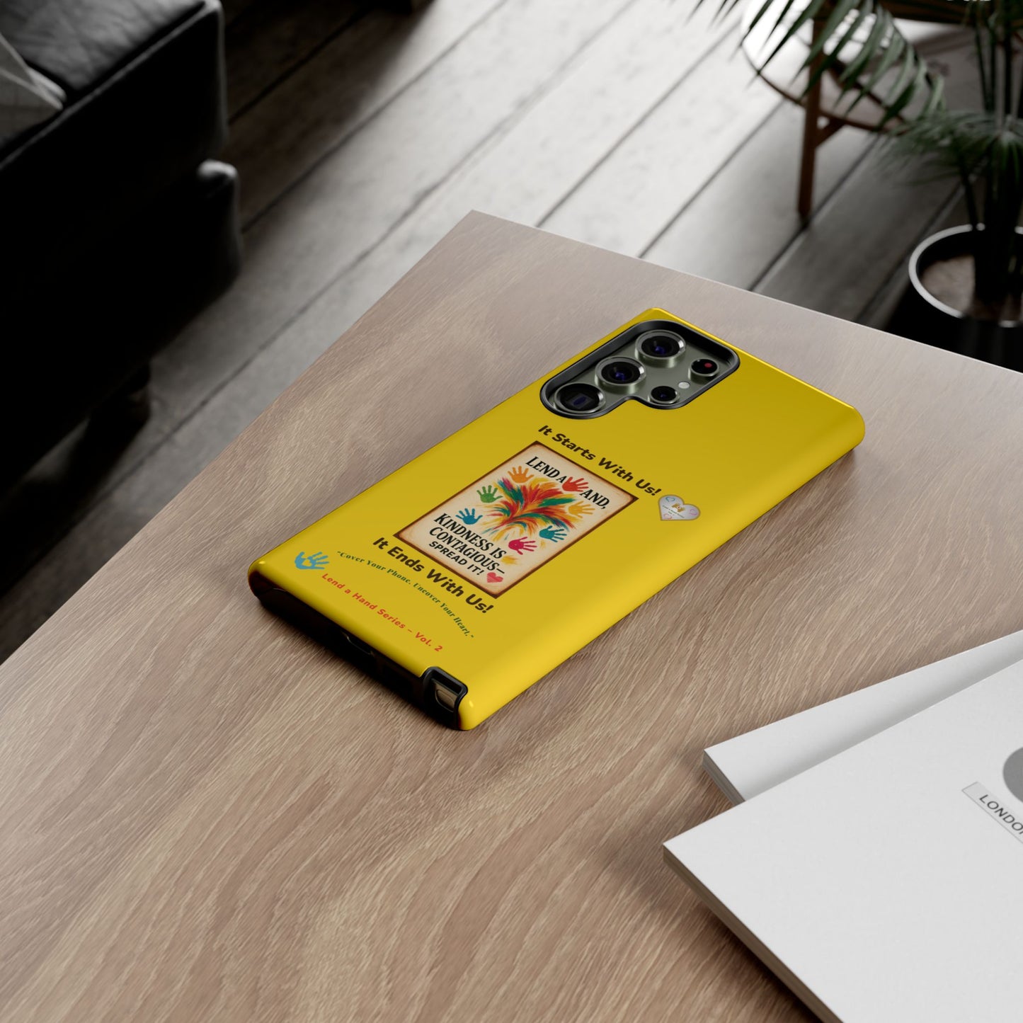 Lend a Hand, Lift a Heart – Phone Case Samsung Vol. 2 | "Cover Your Phone. Uncover Your Heart."