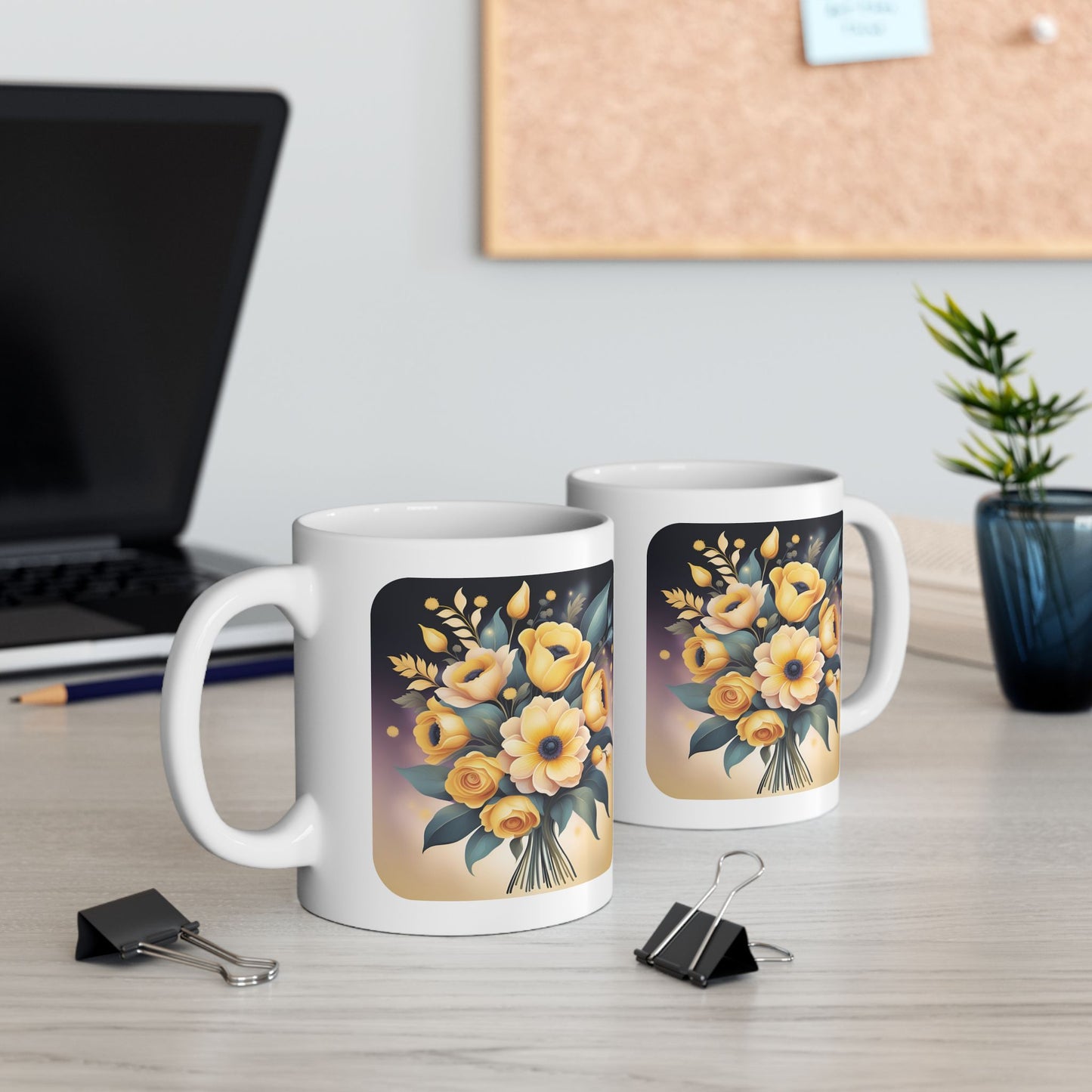Floral Delight - Ceramic Mug