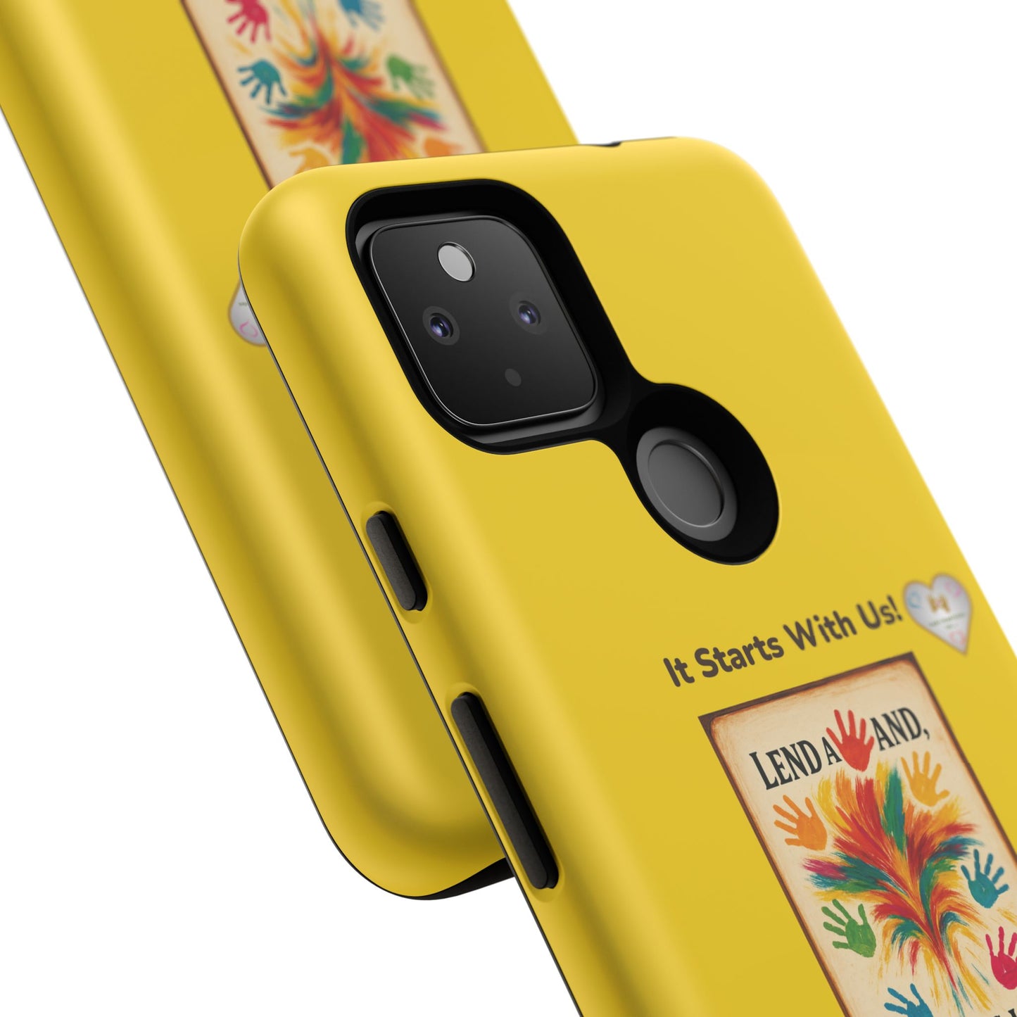 Lend a Hand, Lift a Heart - Phone Case Google Pixel Vol. 2 | "Tech Meets Tenderness."