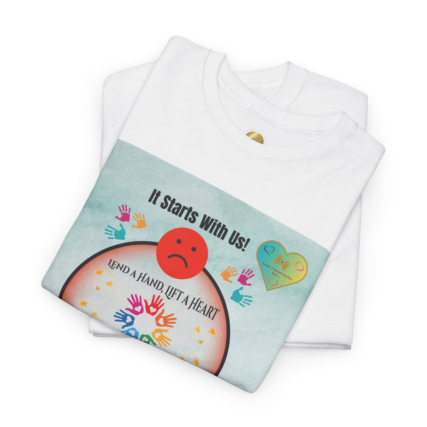 Lend a Hand, Lift a Heart - T-Shirt | "Wear Kindness Proudly."