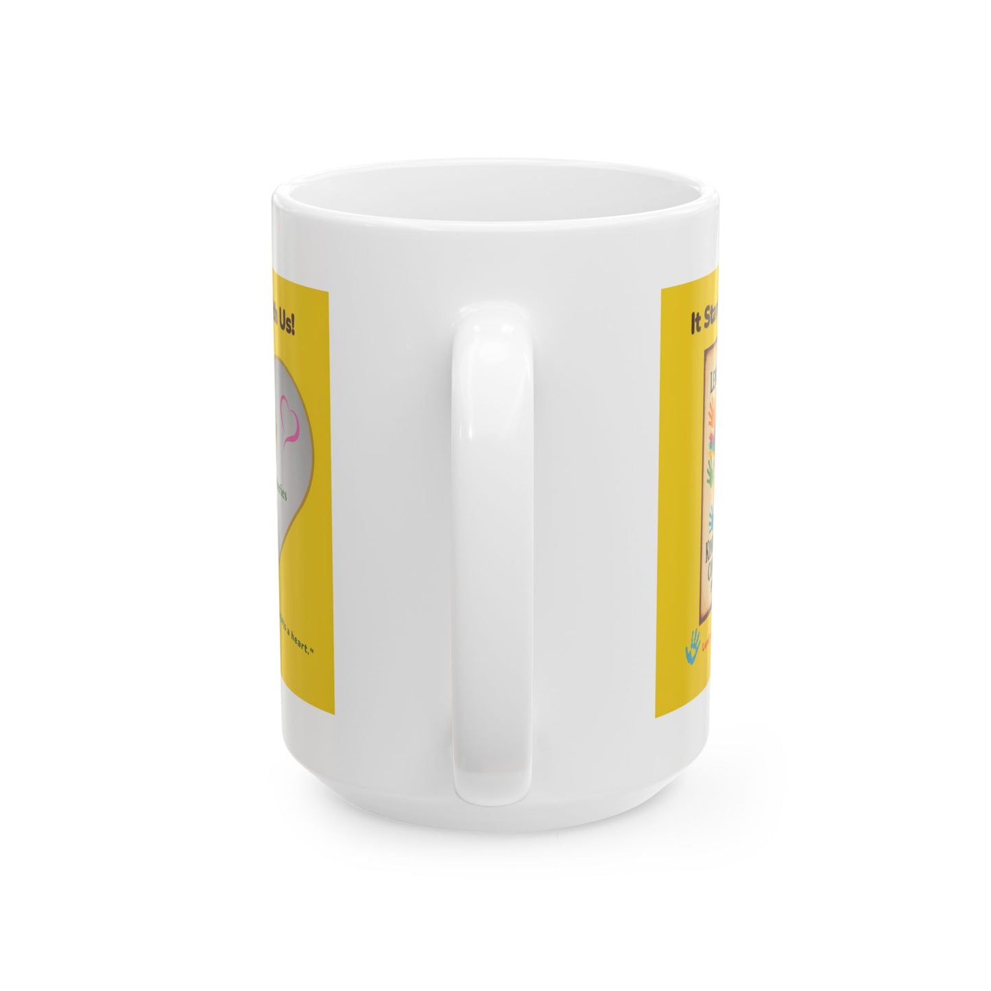 Lend a Hand, Lift a Heart - Mug Vol. 2 – "Every act of compassion lifts a heart."
