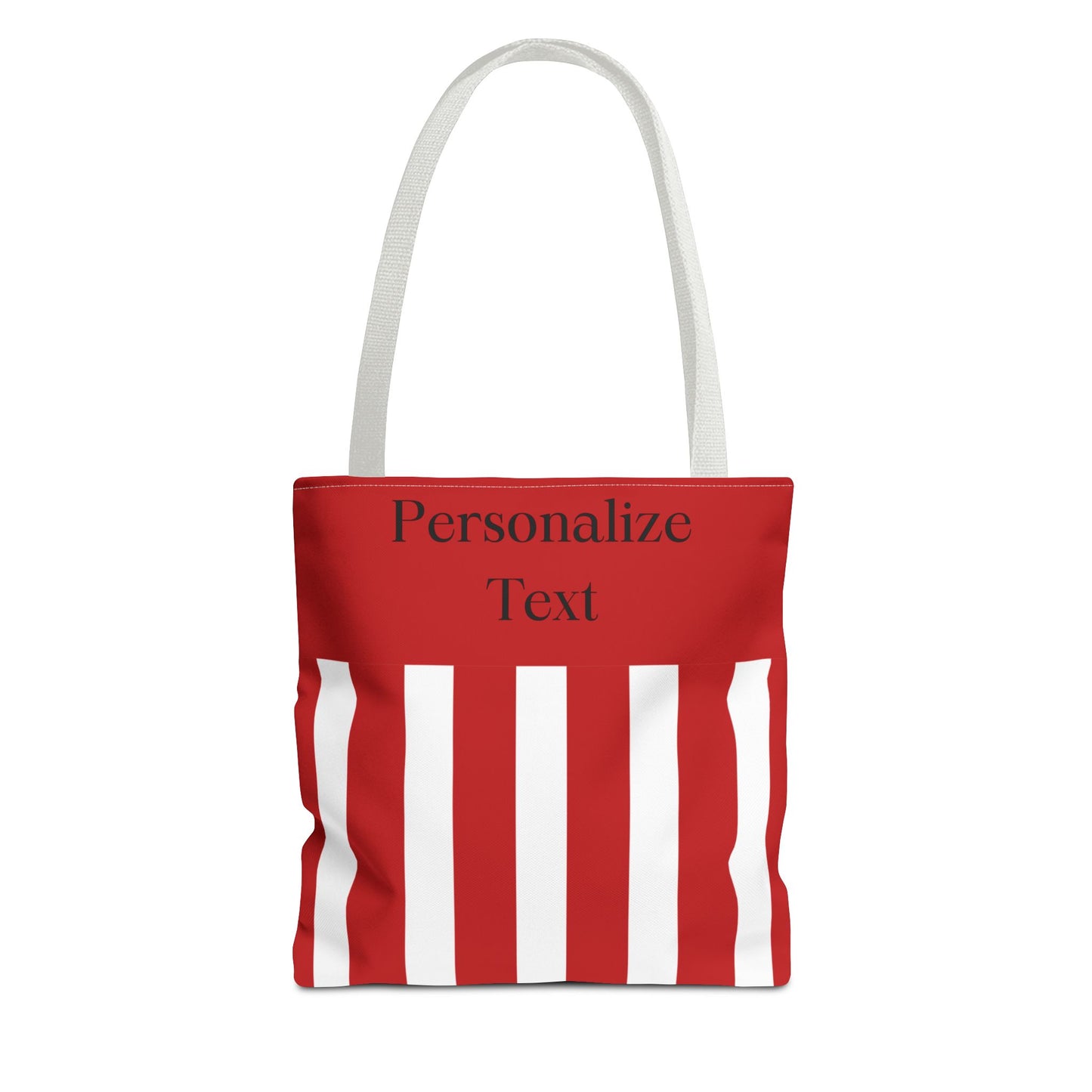 La Strie (red & white) - Tote Bag - Stylish Beach Vibes for Every Occasion!