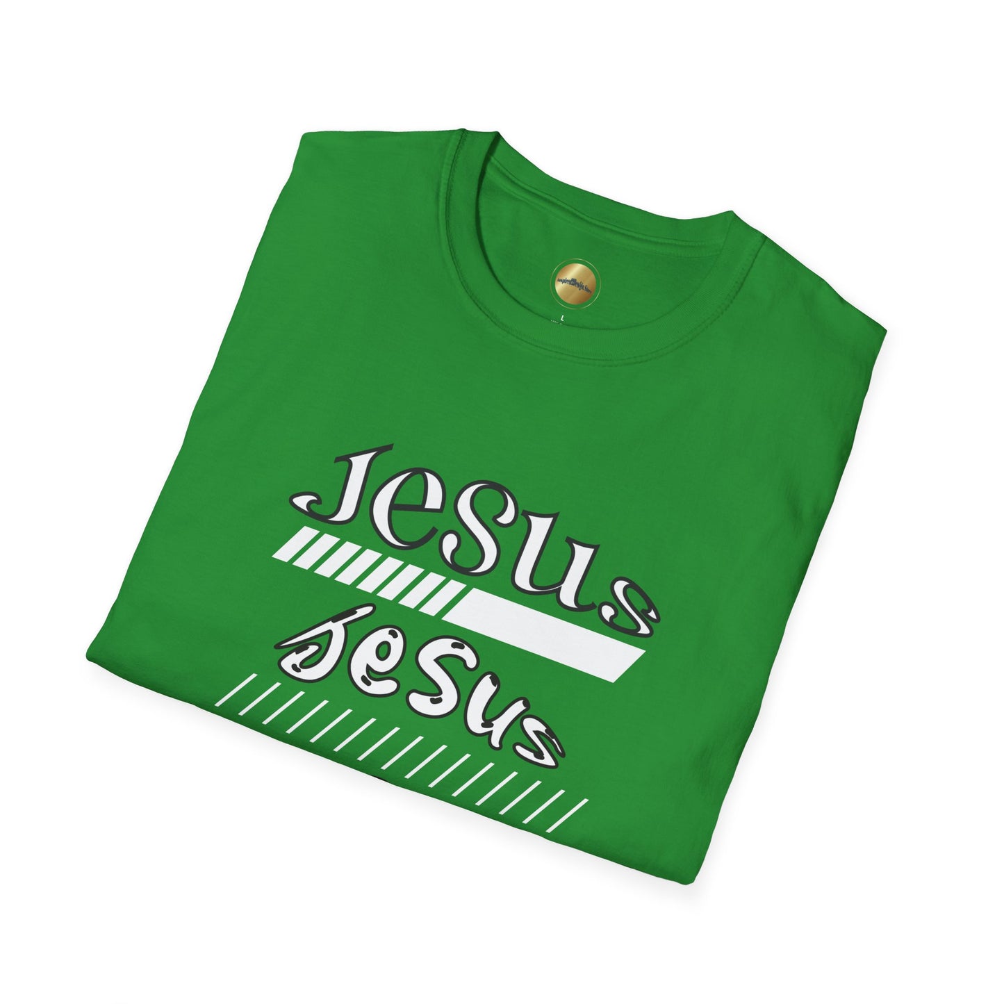 Jesus, Jesus, Jesus - 100% Cotton, Lightweight Fabric, Classic Fit, Crew Neckline