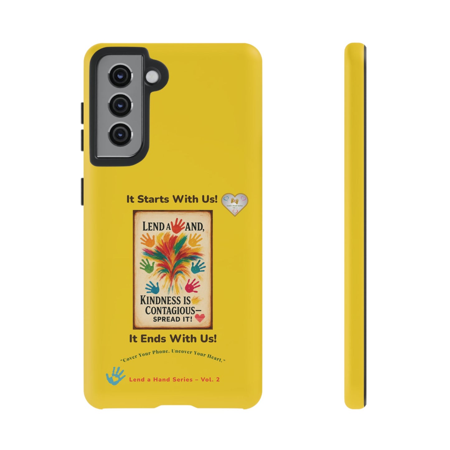 Lend a Hand, Lift a Heart – Phone Case Samsung Vol. 2 | "Cover Your Phone. Uncover Your Heart."