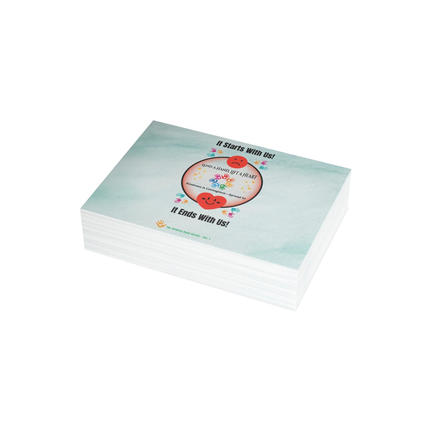 Lend a Hand, Lift a Heart Vol. 1 | Postcards - Horizontal