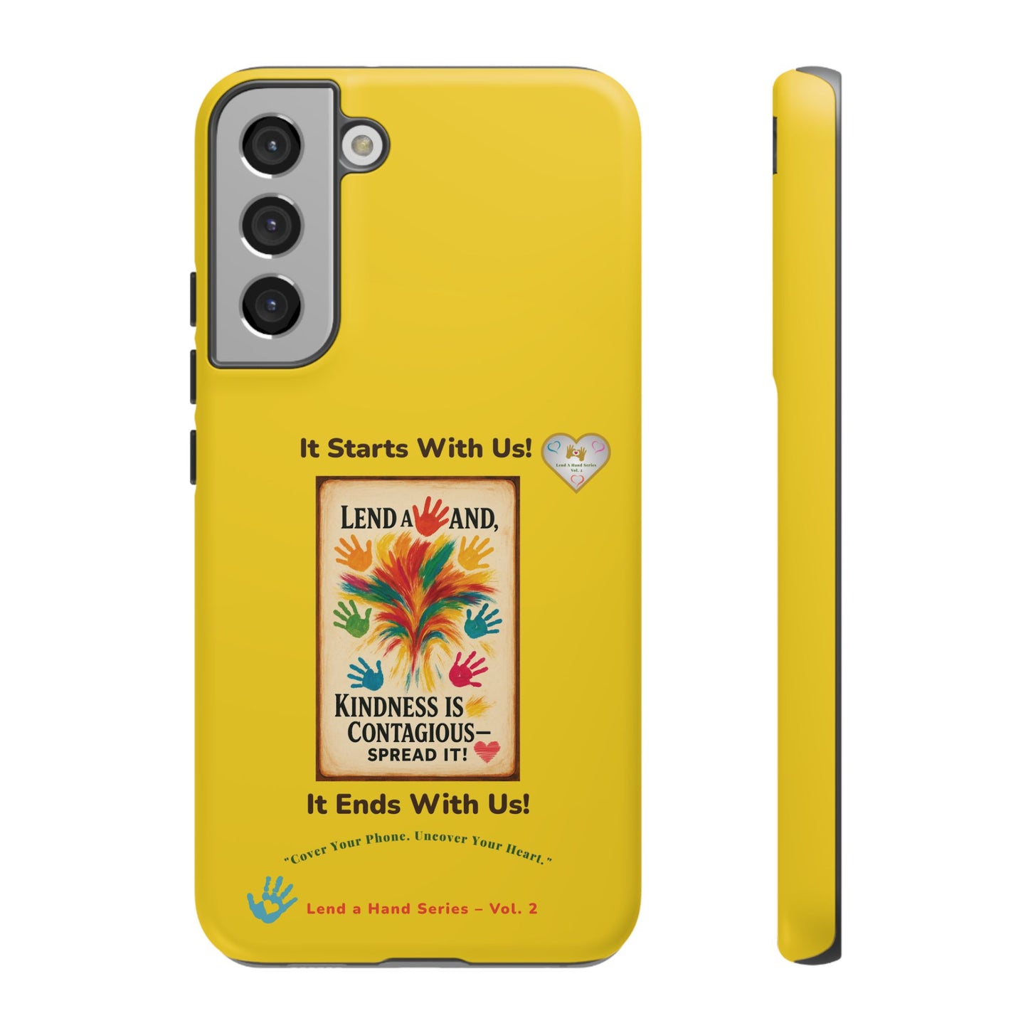 Lend a Hand, Lift a Heart – Phone Case Samsung Vol. 2 | "Cover Your Phone. Uncover Your Heart."