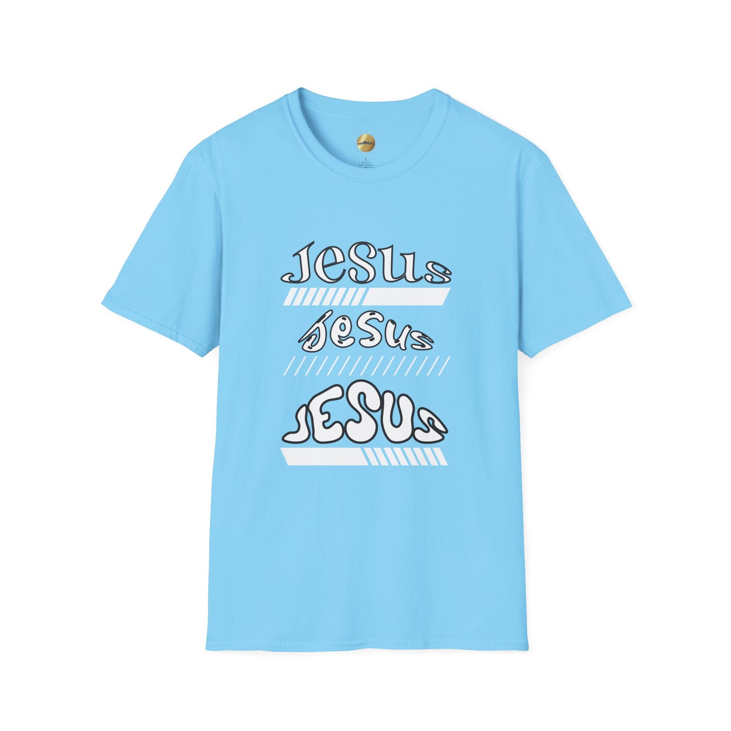 Jesus, Jesus, Jesus - 100% Cotton, Lightweight Fabric, Classic Fit, Crew Neckline