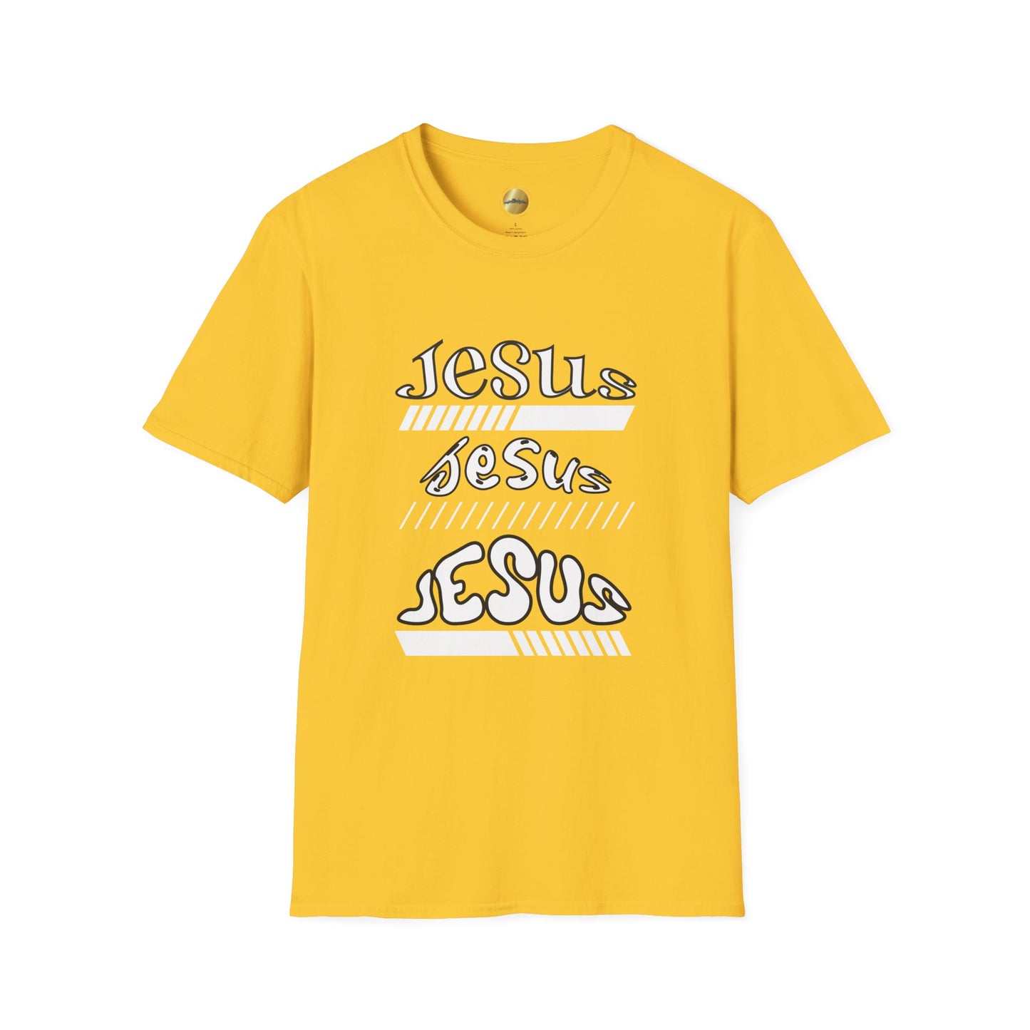 Jesus, Jesus, Jesus - 100% Cotton, Lightweight Fabric, Classic Fit, Crew Neckline