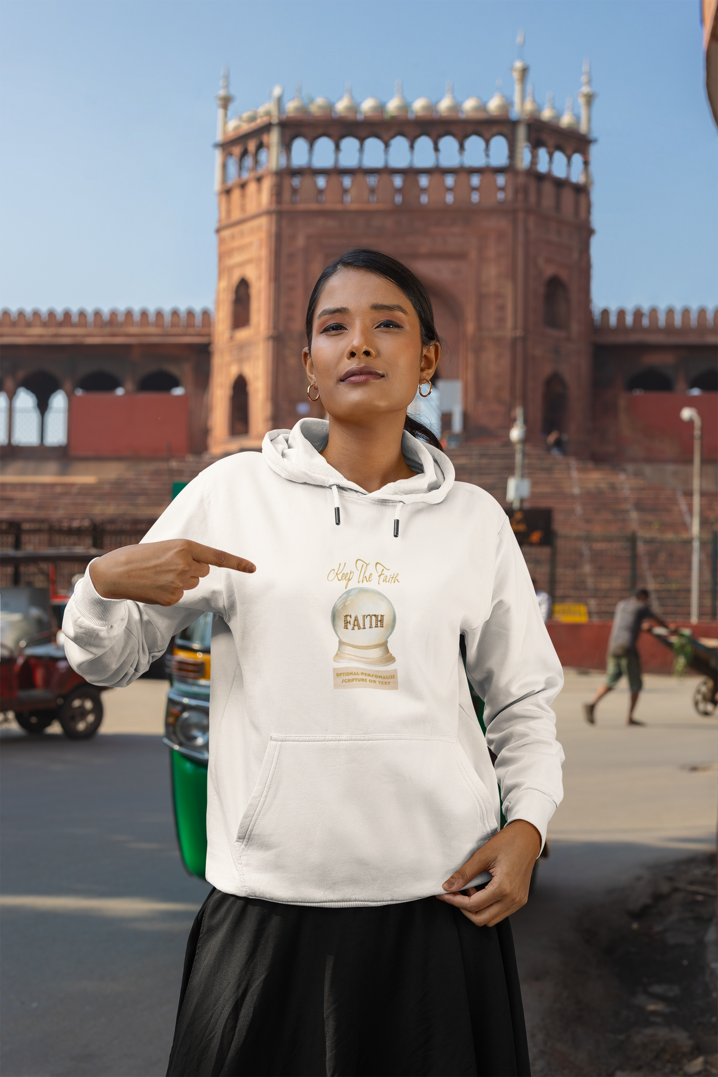 Keep The Faith - Inspirational Graphic Unisex Hoodie