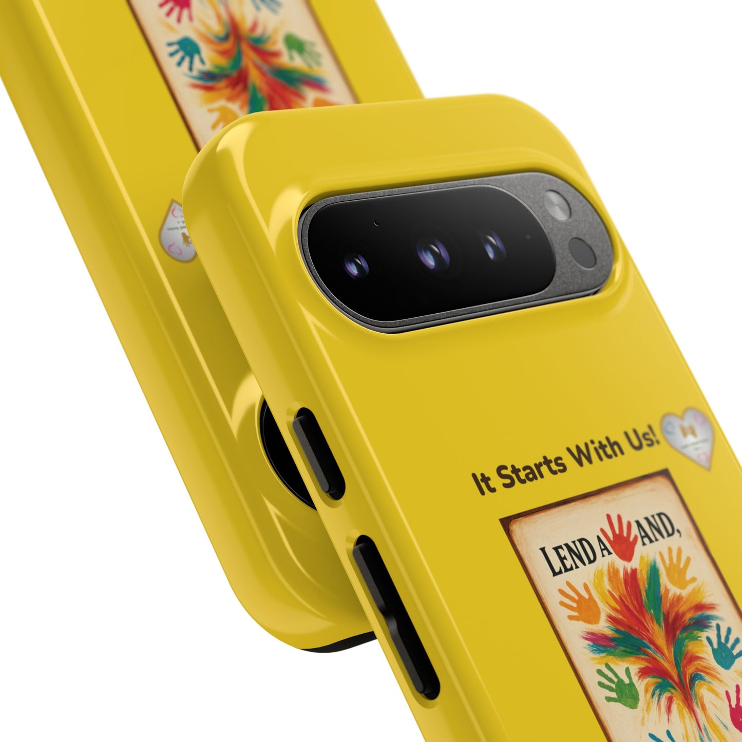 Lend a Hand, Lift a Heart - Phone Case Google Pixel Vol. 2 | "Tech Meets Tenderness."