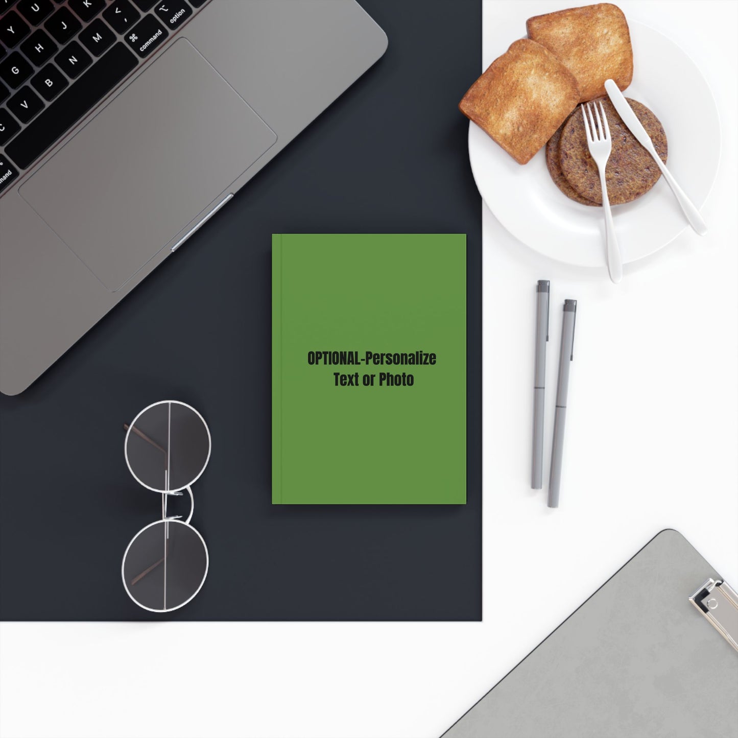 Make-It-Your Own (green) | Personalized Hard Backed Journal