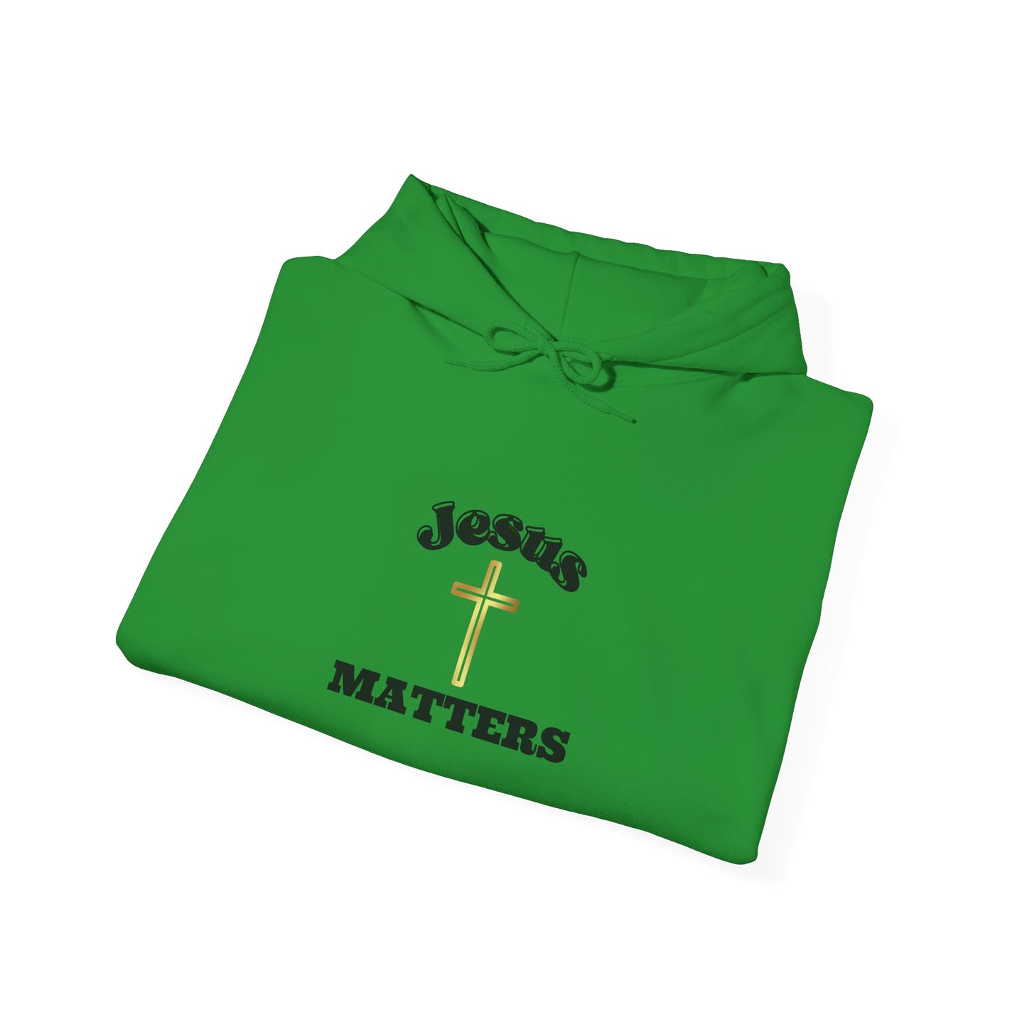 Jesus Matters (cross) Unisex Jesus Matters Heavy Blend™ Hooded Sweatshirt