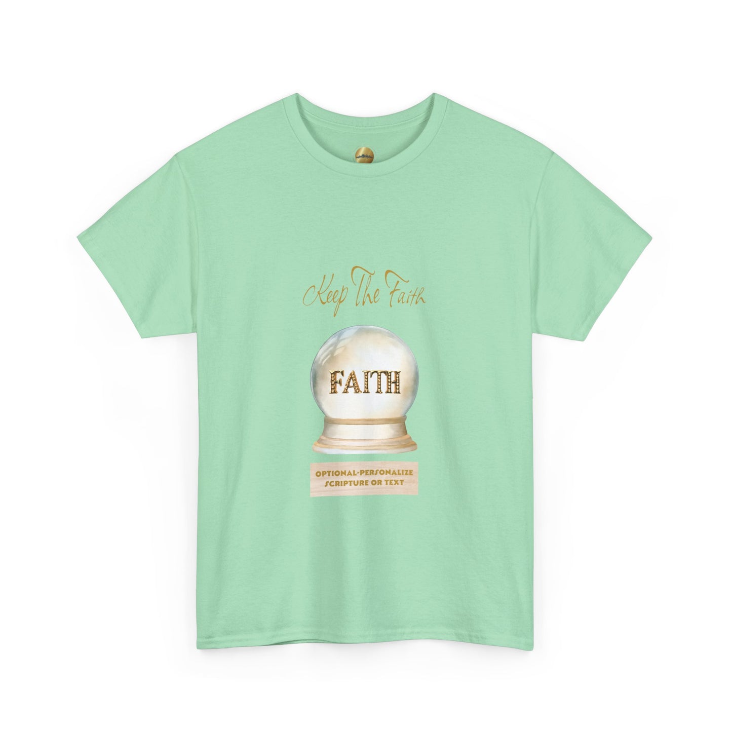 Keep The Faith - Inspirited Unisex Heavy Cotton Tee
