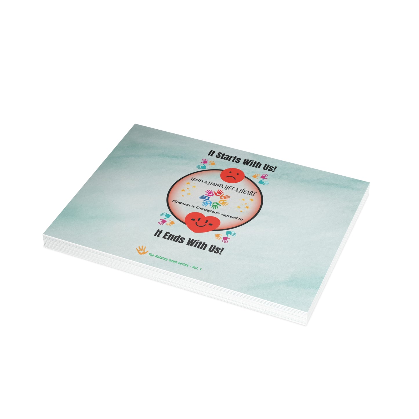 Lend a Hand, Lift a Heart Vol. 1 | Postcards - Horizontal