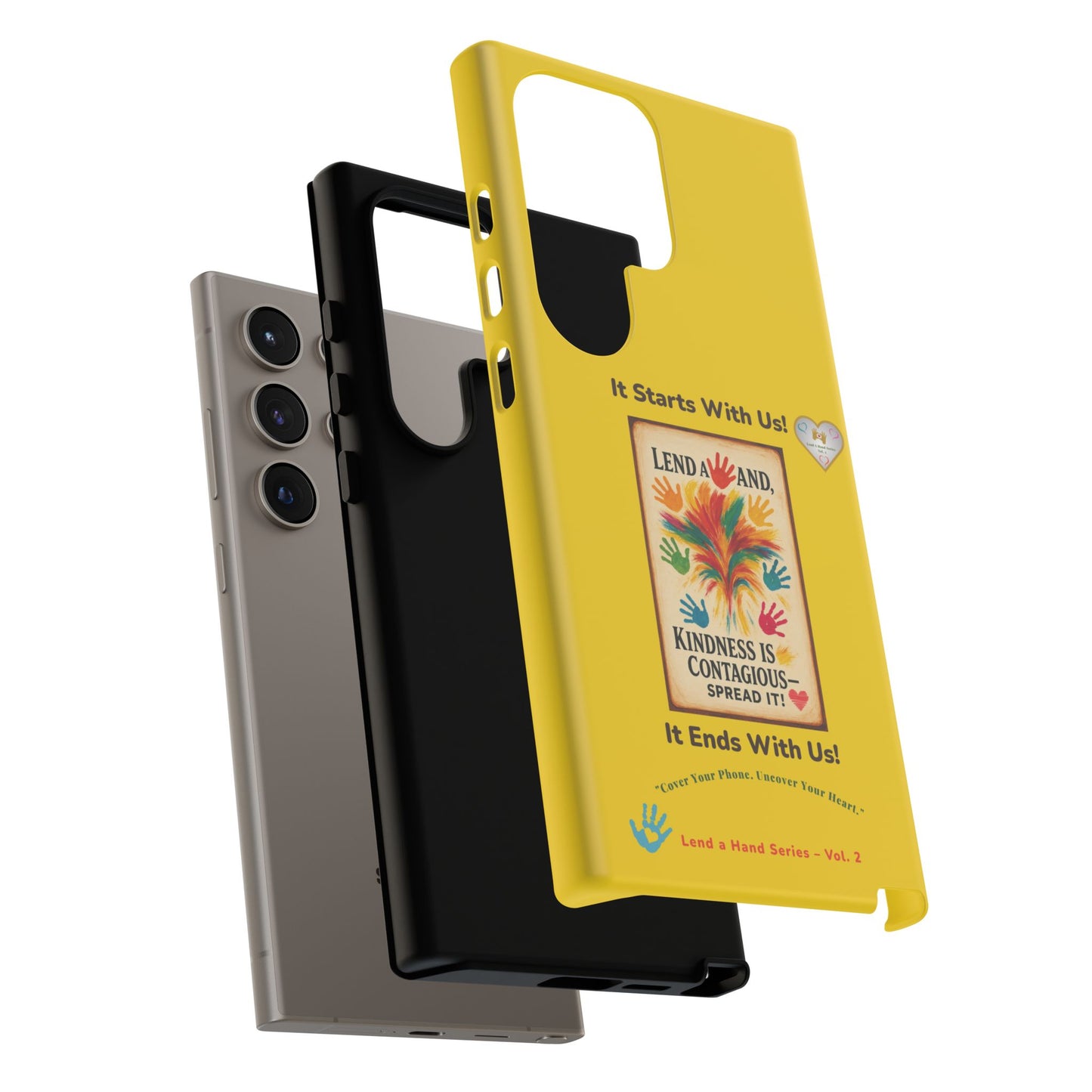 Lend a Hand, Lift a Heart – Phone Case Samsung Vol. 2 | "Cover Your Phone. Uncover Your Heart."