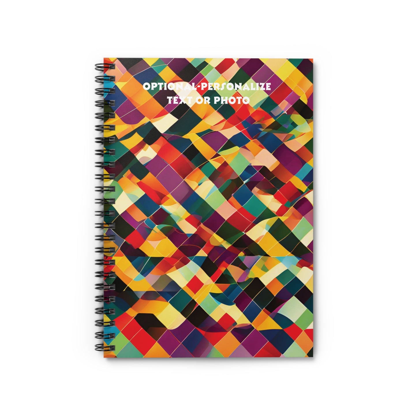 Colorful - Personalized Spiral Notebook