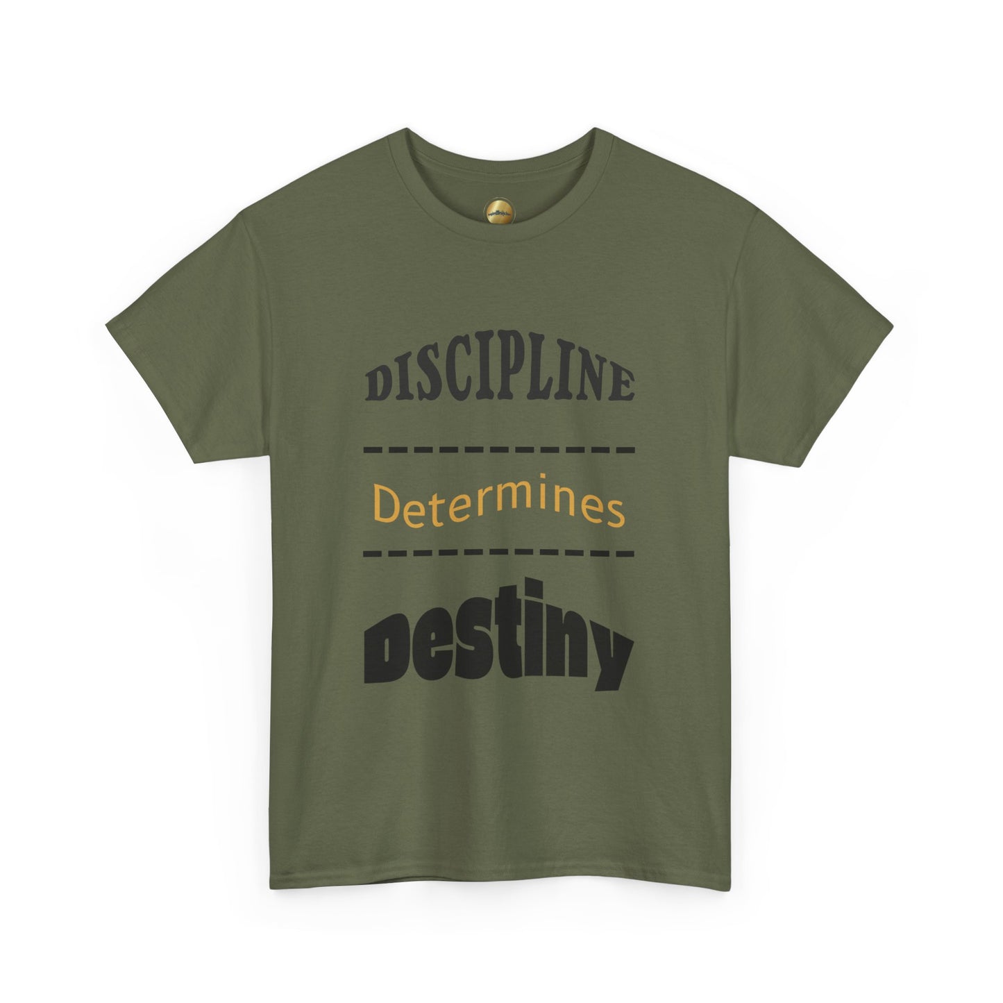 Discipline Determines Destiny - Unisex Heavy Cotton Tee