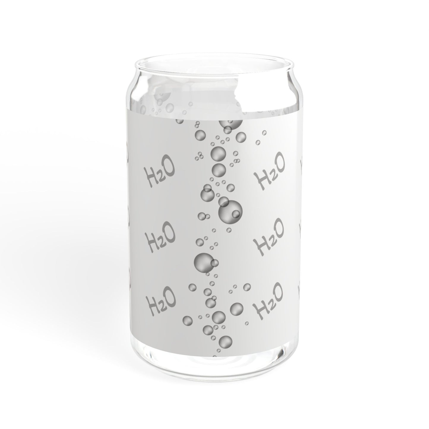 Water Drops, H2O - Sipper Glass - 16oz