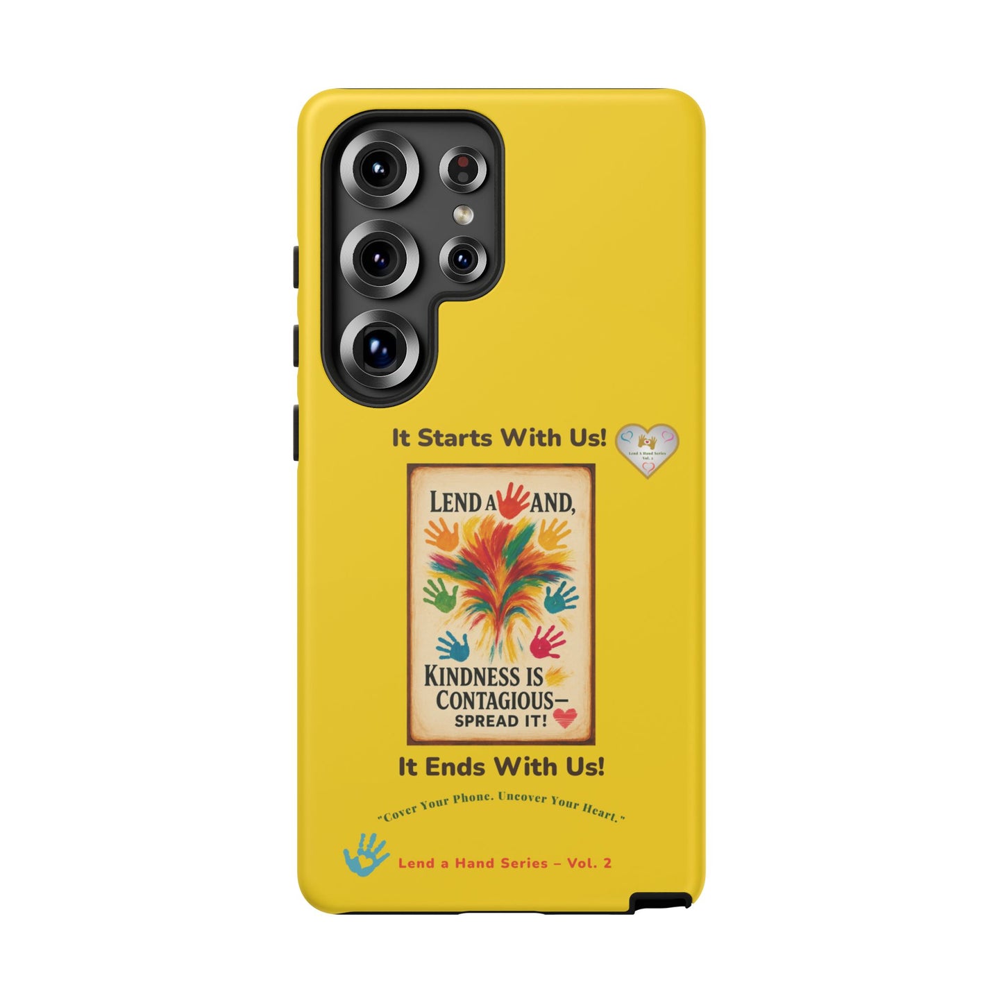 Lend a Hand, Lift a Heart – Phone Case Samsung Vol. 2 | "Cover Your Phone. Uncover Your Heart."