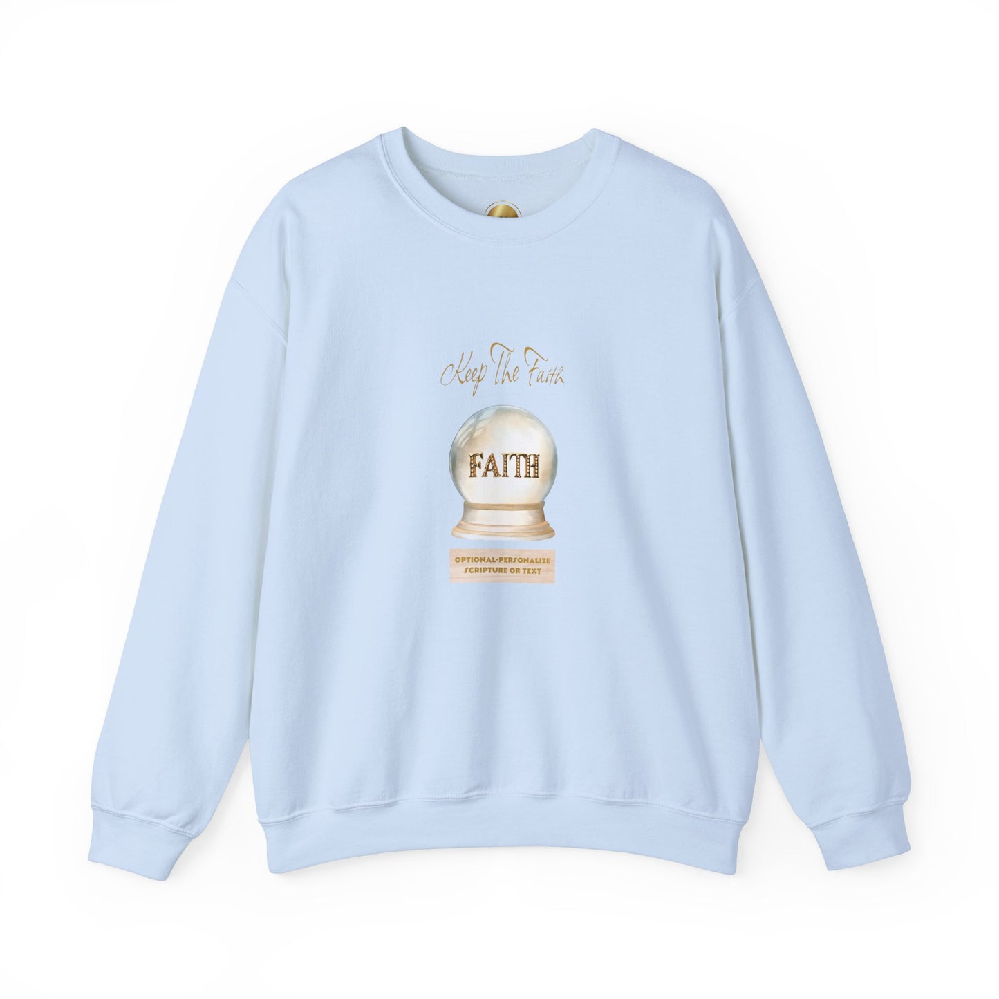 Keep The Faith - Cozy Unisex Heavy Blend™ Crewneck Sweatshirt