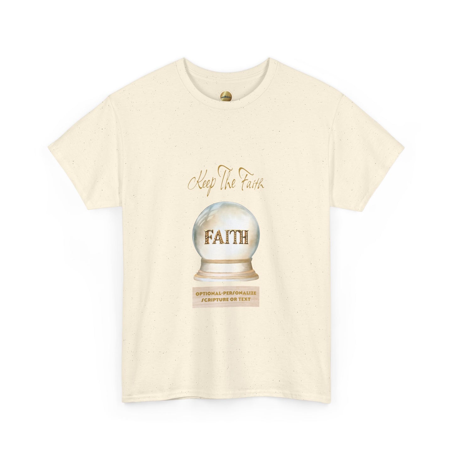 Keep The Faith - Inspirited Unisex Heavy Cotton Tee